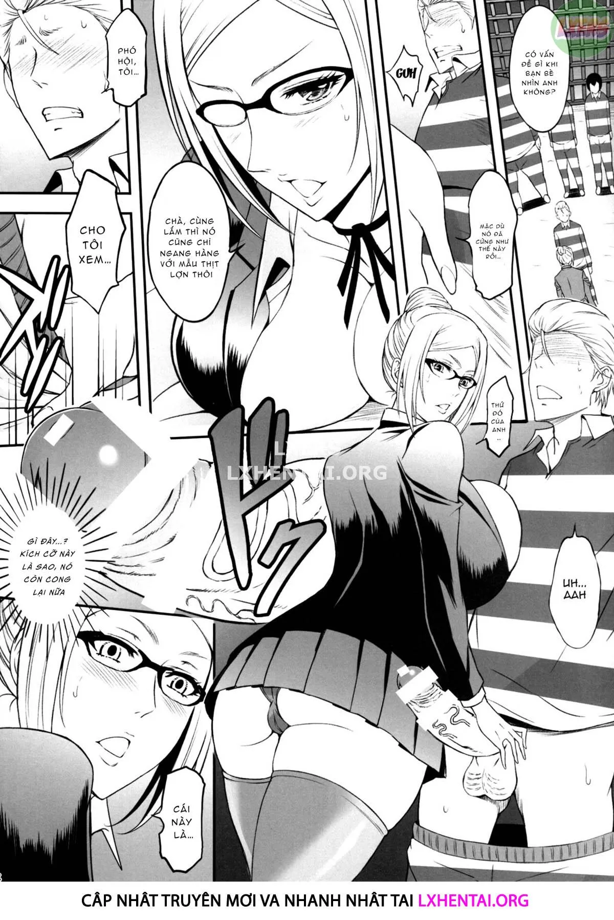 HentaiVN.net - Ảnh 20 - Ingoku Gakuen - One shot