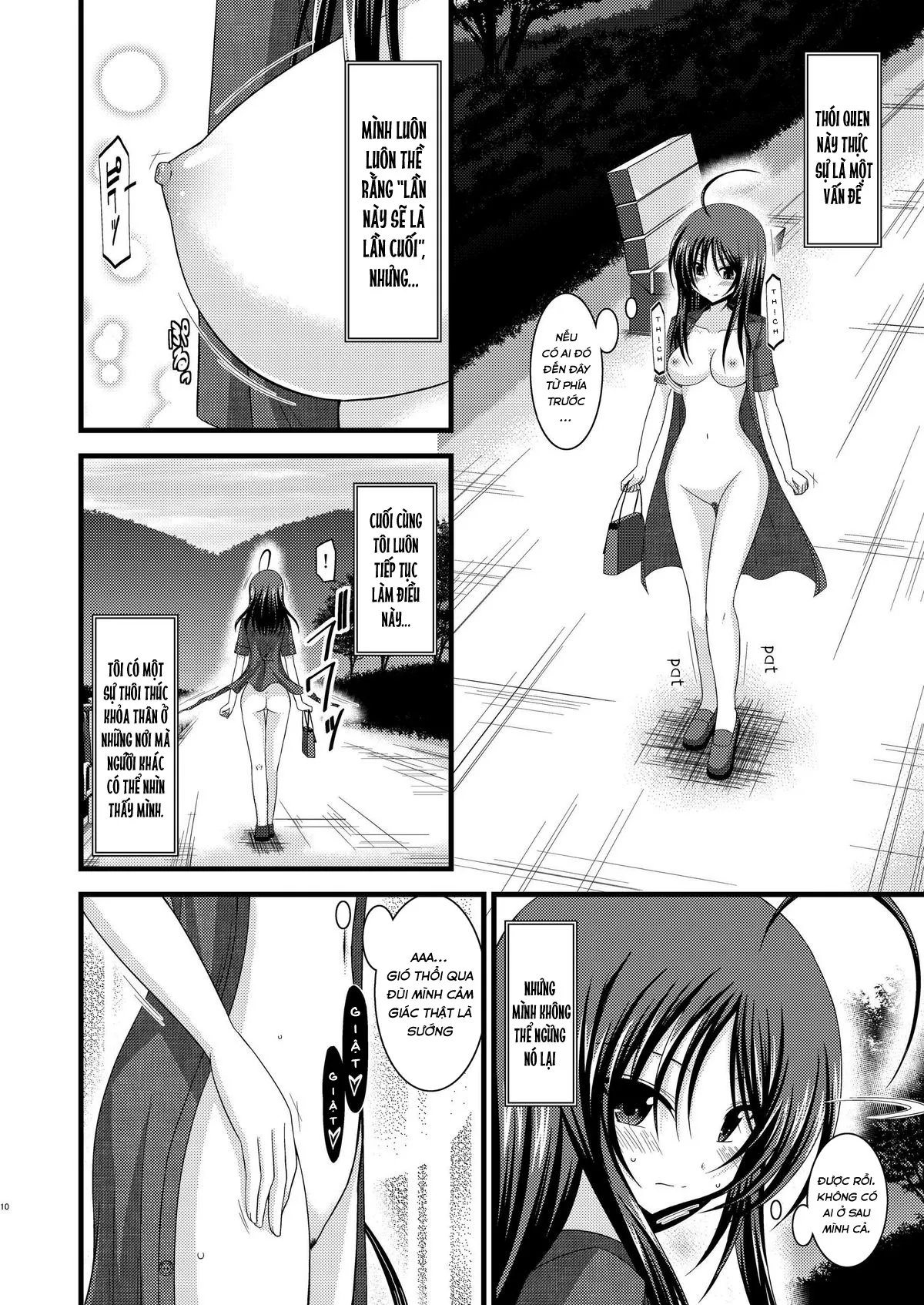 HentaiVN.net - Ảnh 9 - Nhật Ký Thiếu Nữ Khỏa Thân [Roshutsu Shoujo Nikki; Exhibitionist Girl Diary] - Chap 1