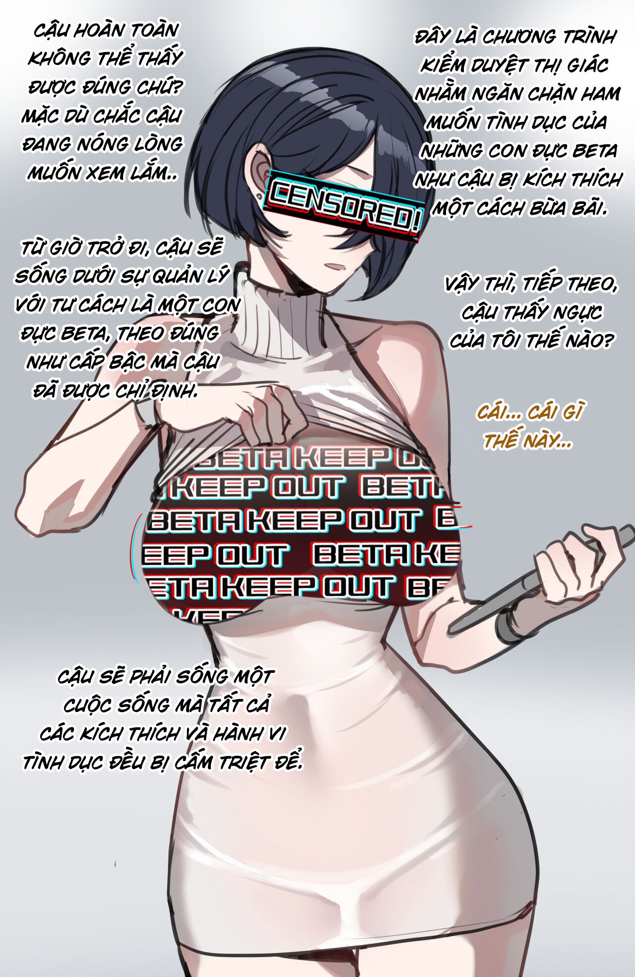 HentaiVN.net - Ảnh 10 - KHÔNG DÀNH CHO BETA - chap 1 [che]