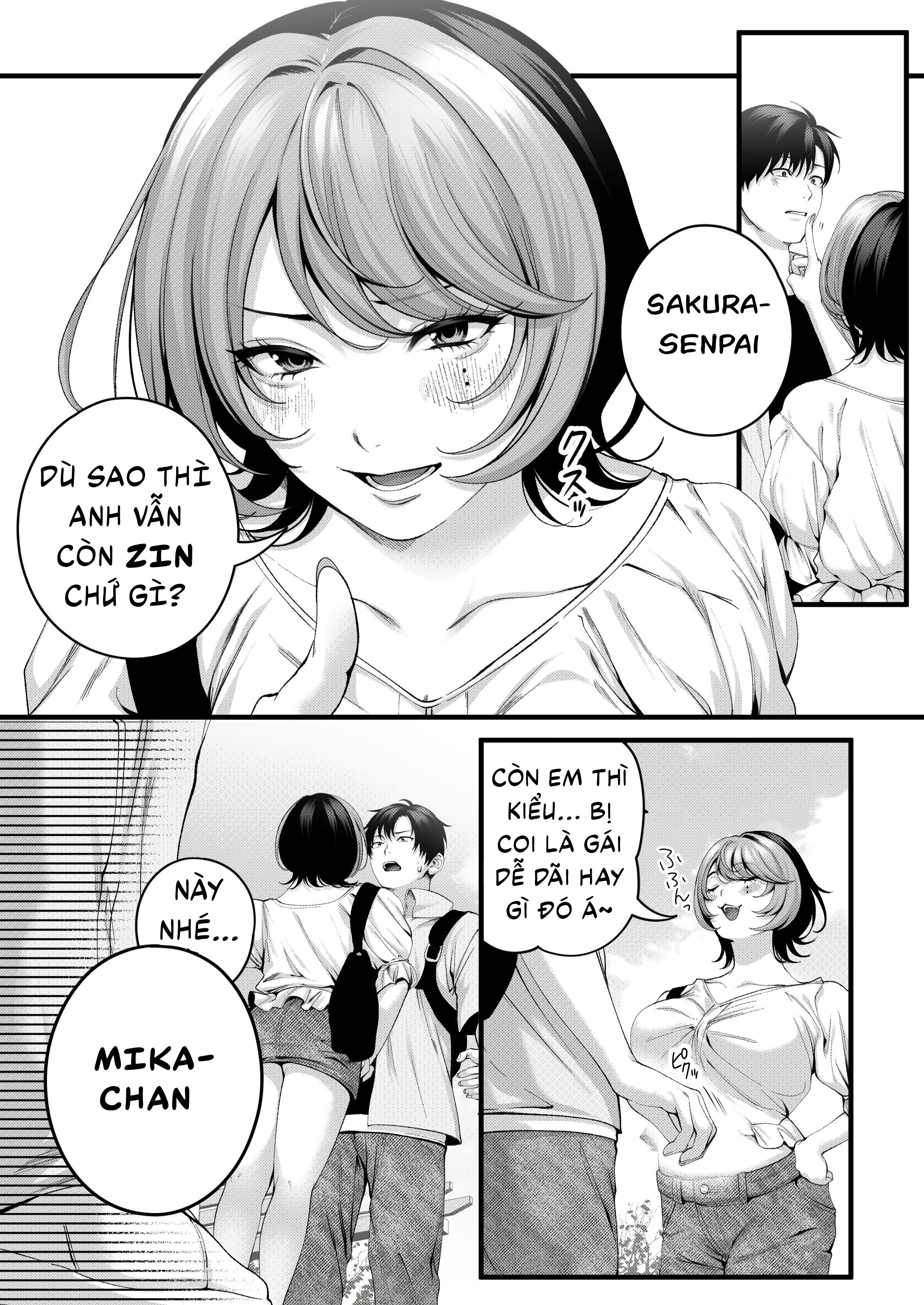 HentaiVN.net - Ảnh 11 - Chuyện tôi hẹn hò với đứa hậu bối lăng nhăng và hỗn xược - Chap 1