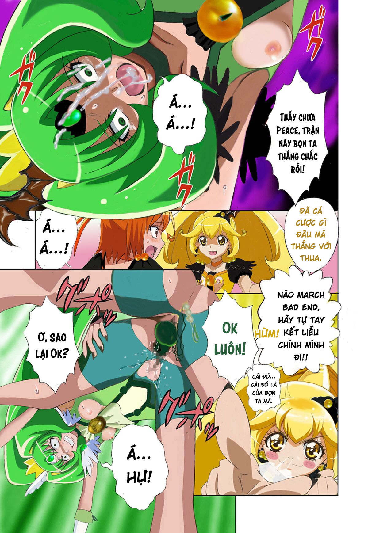 HentaiVN.net - Ảnh 10 - [Ero Tantei Jimusho] Evil Smile PreC*re! Bad End Full Color - Chap 2