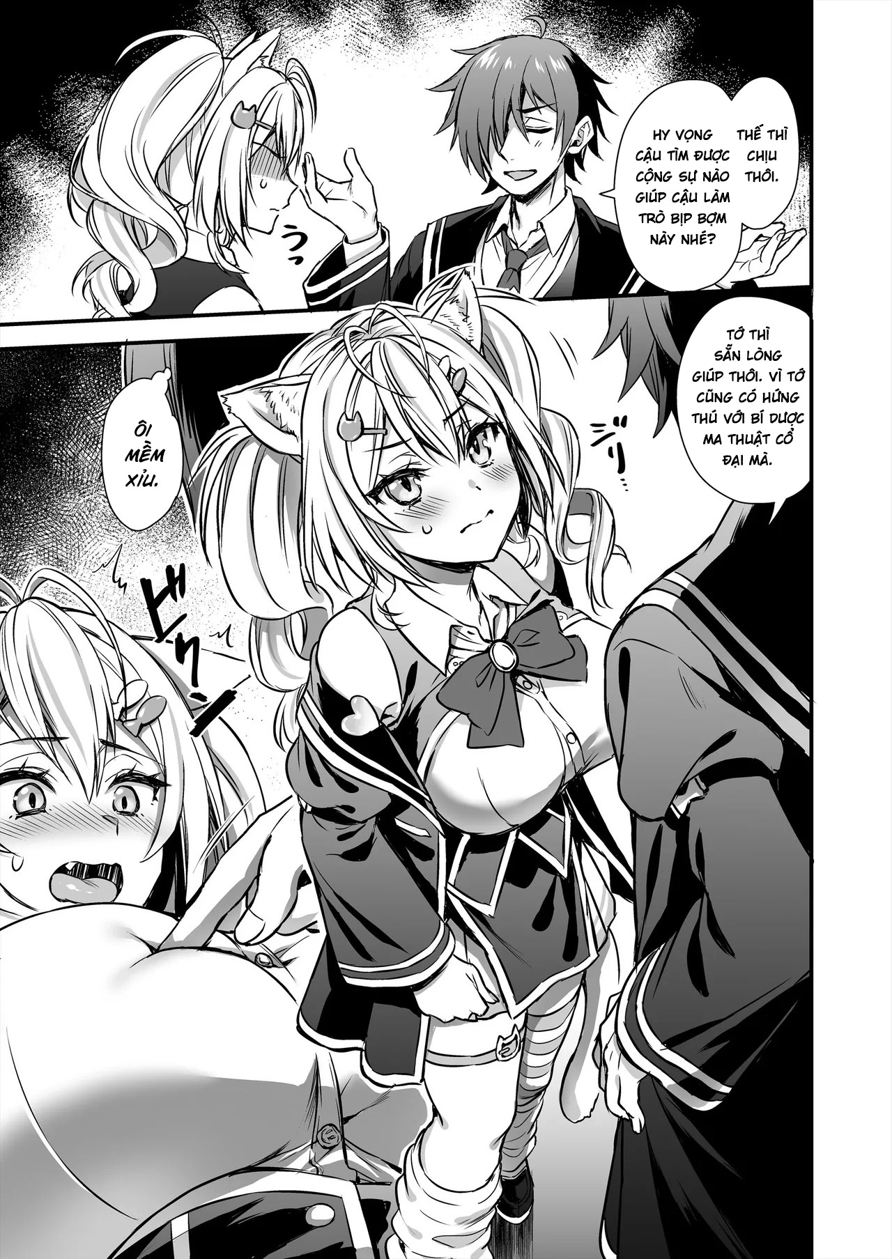 HentaiVN.net - Ảnh 10 - Mahou Gakuen No Ochikobore - Chap 2