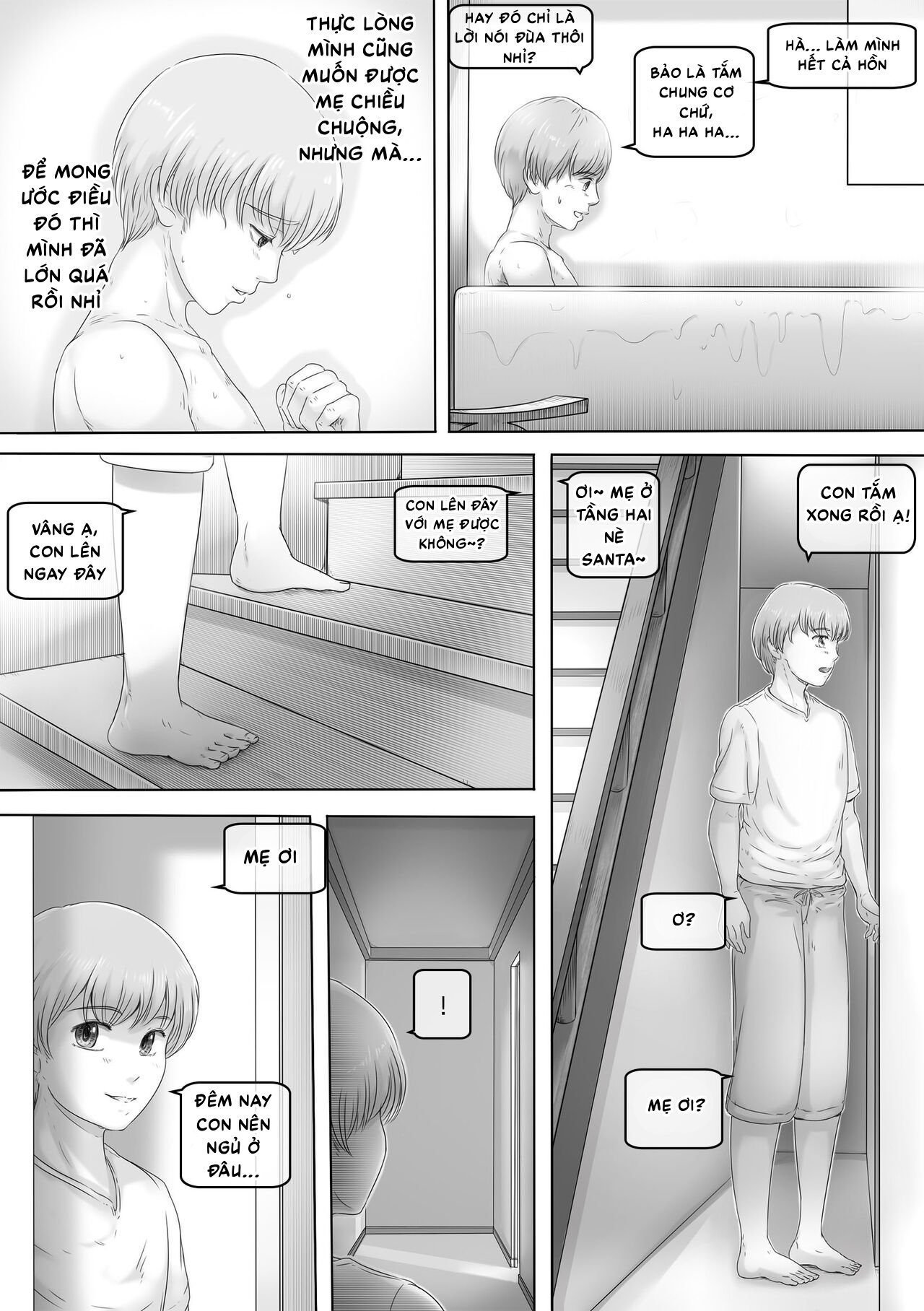 HentaiVN.net - Ảnh 11 - Mẹ luôn ở đó - Oneshot