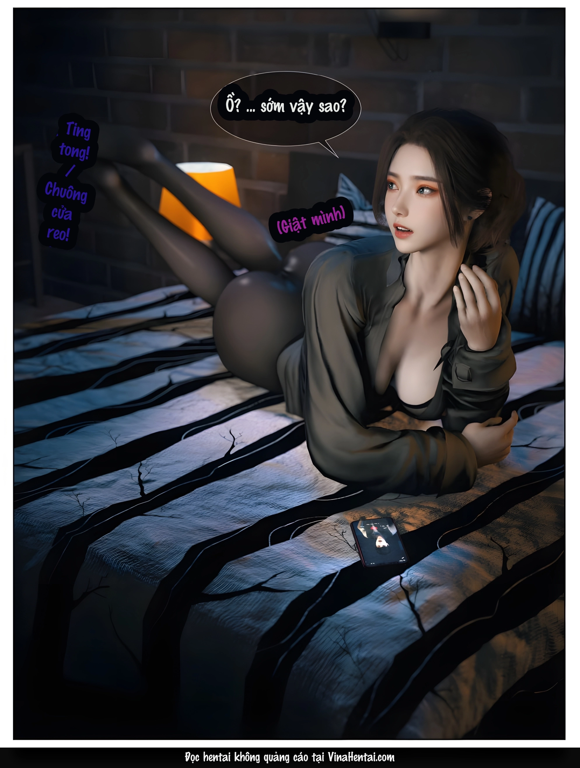 HentaiVN.net - Ảnh 9 - Buổi Học Kèm Đặc Biệt Của Cô Vợ Lâm Duệ - Chương 1 lỗi thứ tự ảnh