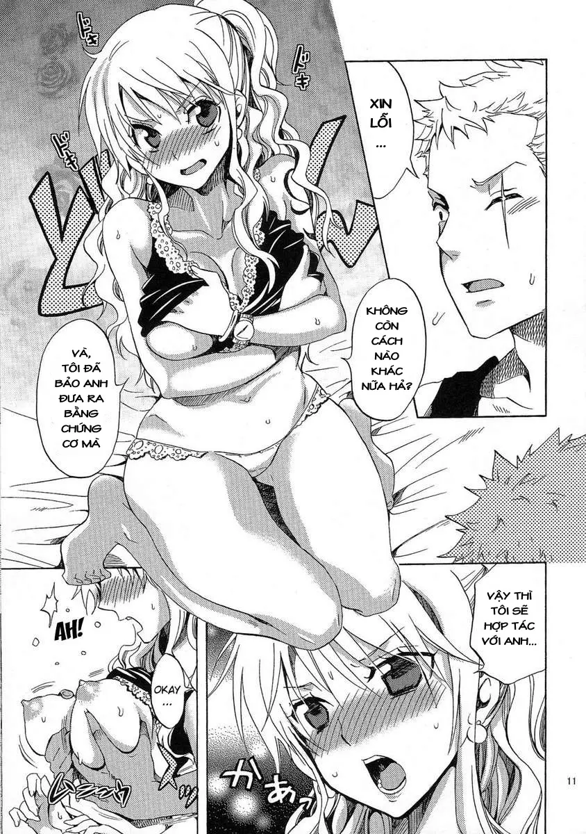 HentaiVN.net - Ảnh 10 - [Yu-ri (Kurione-Sha)] Kankitsukei Kanojo | Citrus-Style Girlfriend (One Piece) - Oneshot
