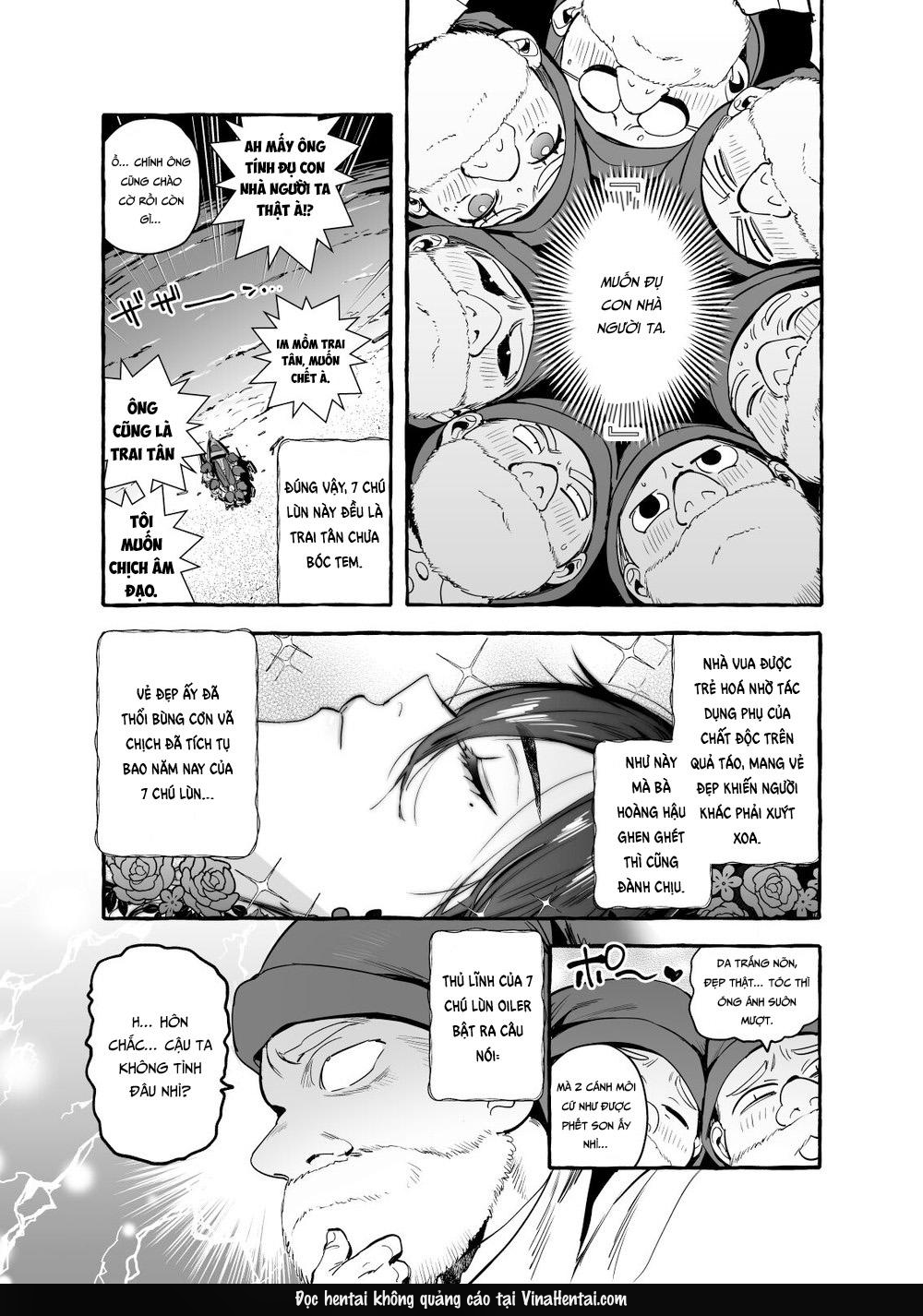 HentaiVN.net - Ảnh 10 - Shirayuki Ou to Shichinin no Yaro-domo  - Oneshot