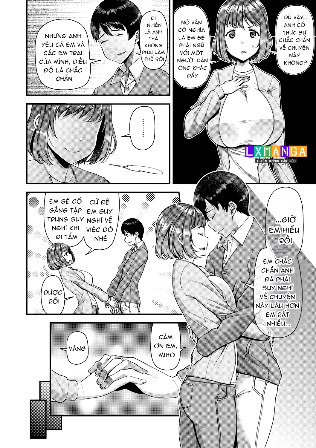 HentaiVN.net - Ảnh 11 - Tsuma Fes ~Aniyome Netorase Kounin Tanetsuke~ - Chap 1