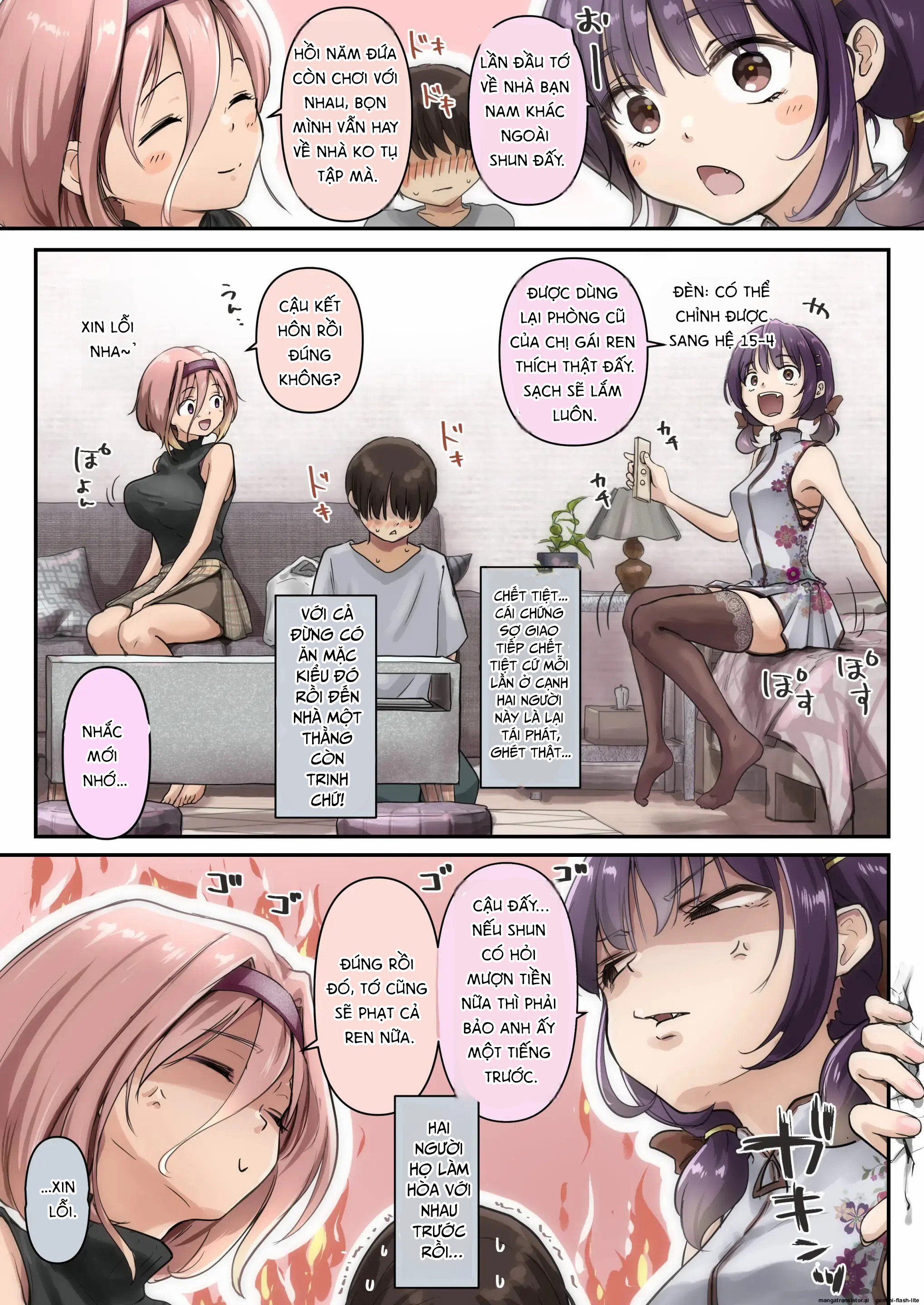 HentaiVN.net - Ảnh 11 - Trên tình bạn là tình địt! - Chap 1