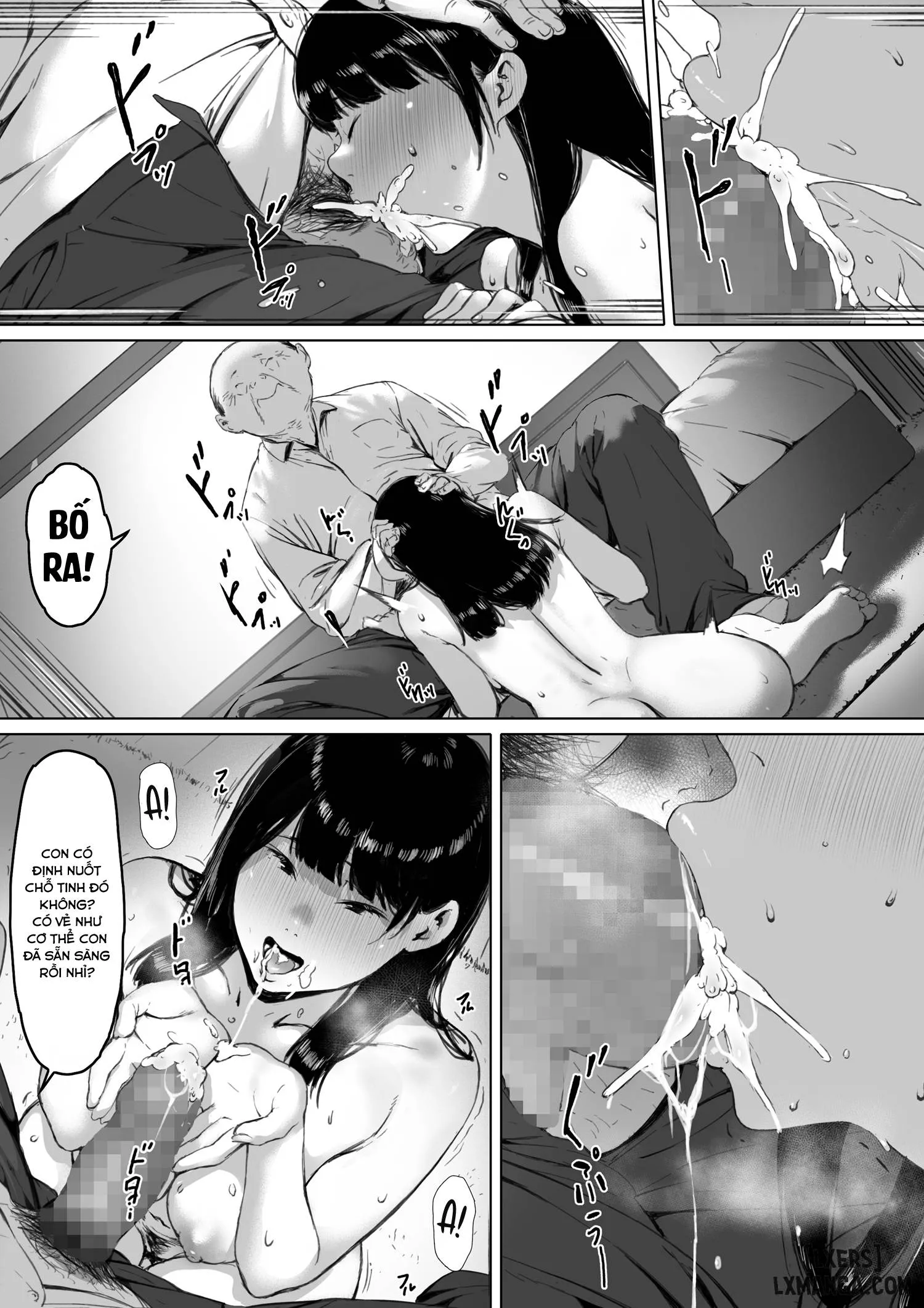 HentaiVN.net - Ảnh 100 - 1. Ánh nhìn của bố chồng 1 - Chapter 1