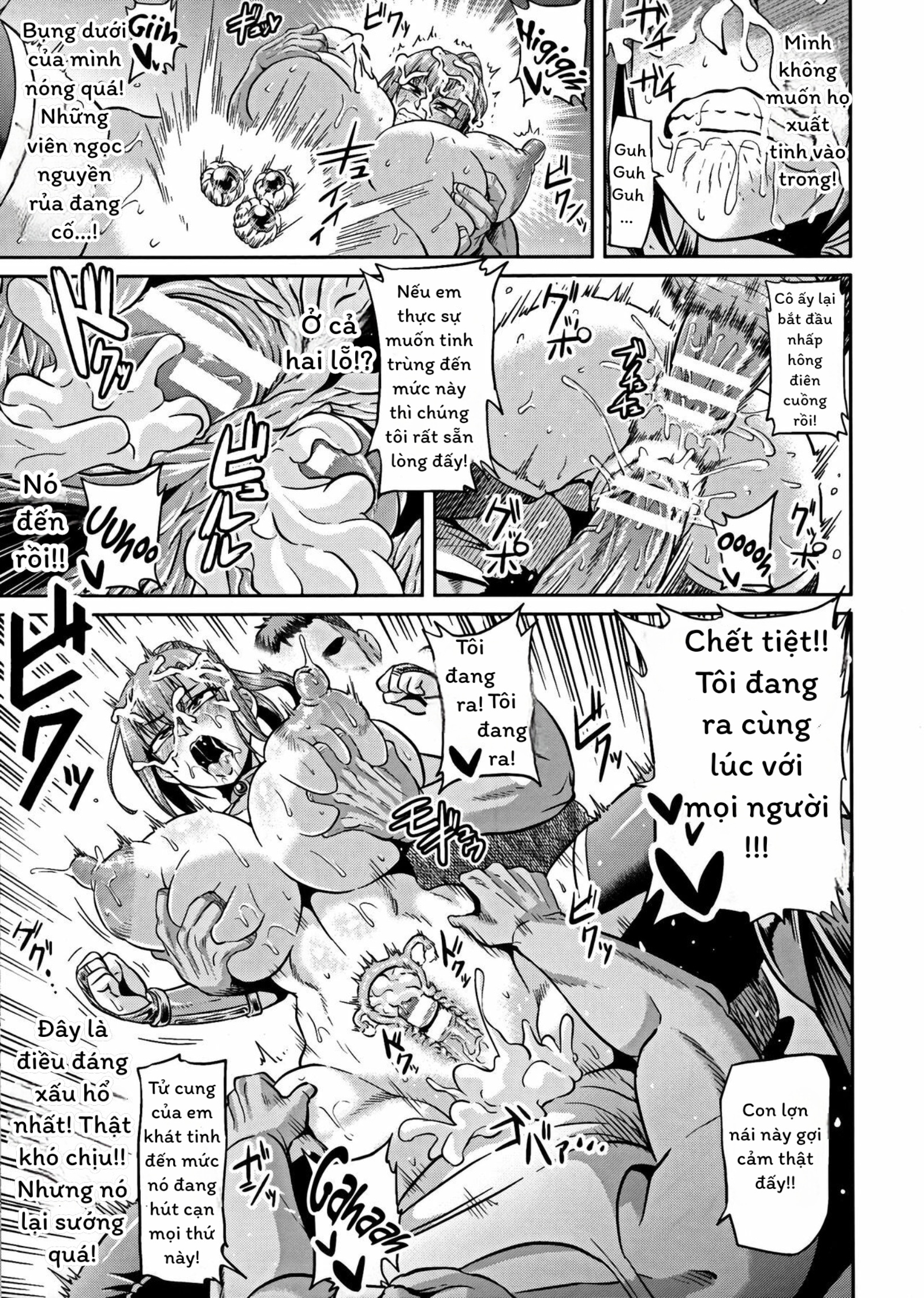 HentaiVN.net - Ảnh 11 - [Ahemaru] Onna Senshi to Goblin  - Oneshot