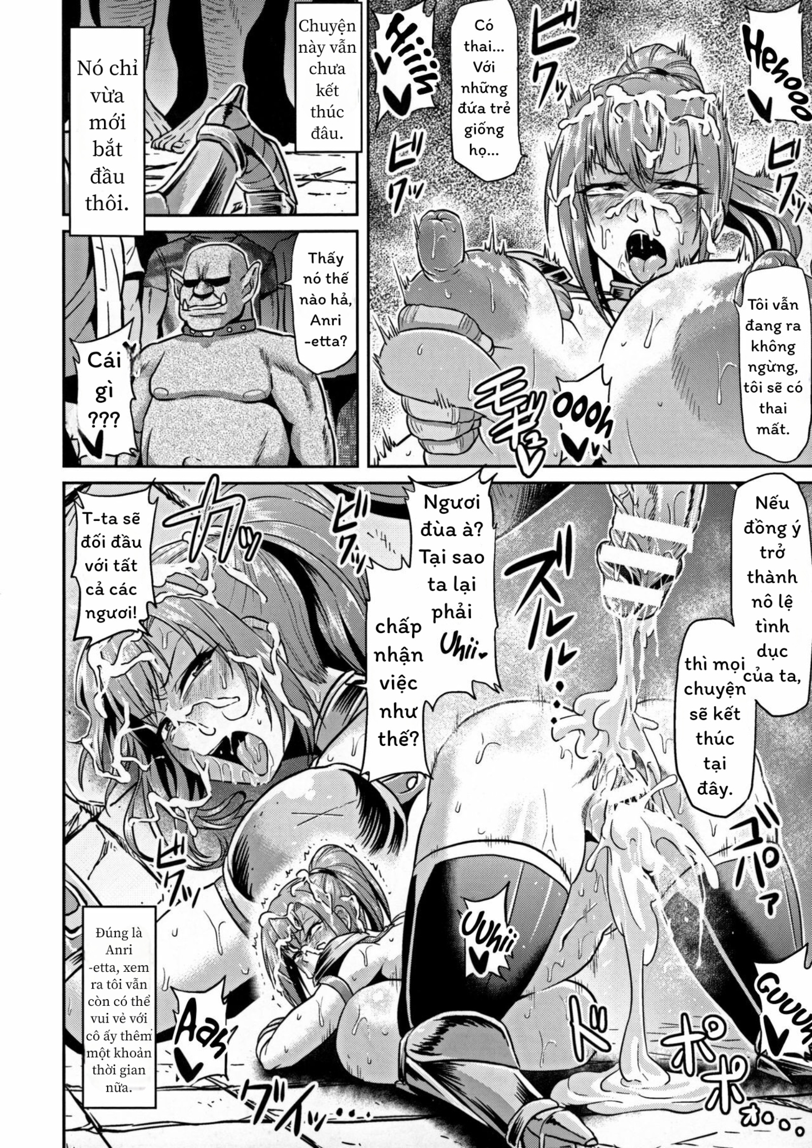 HentaiVN.net - Ảnh 12 - [Ahemaru] Onna Senshi to Goblin  - Oneshot