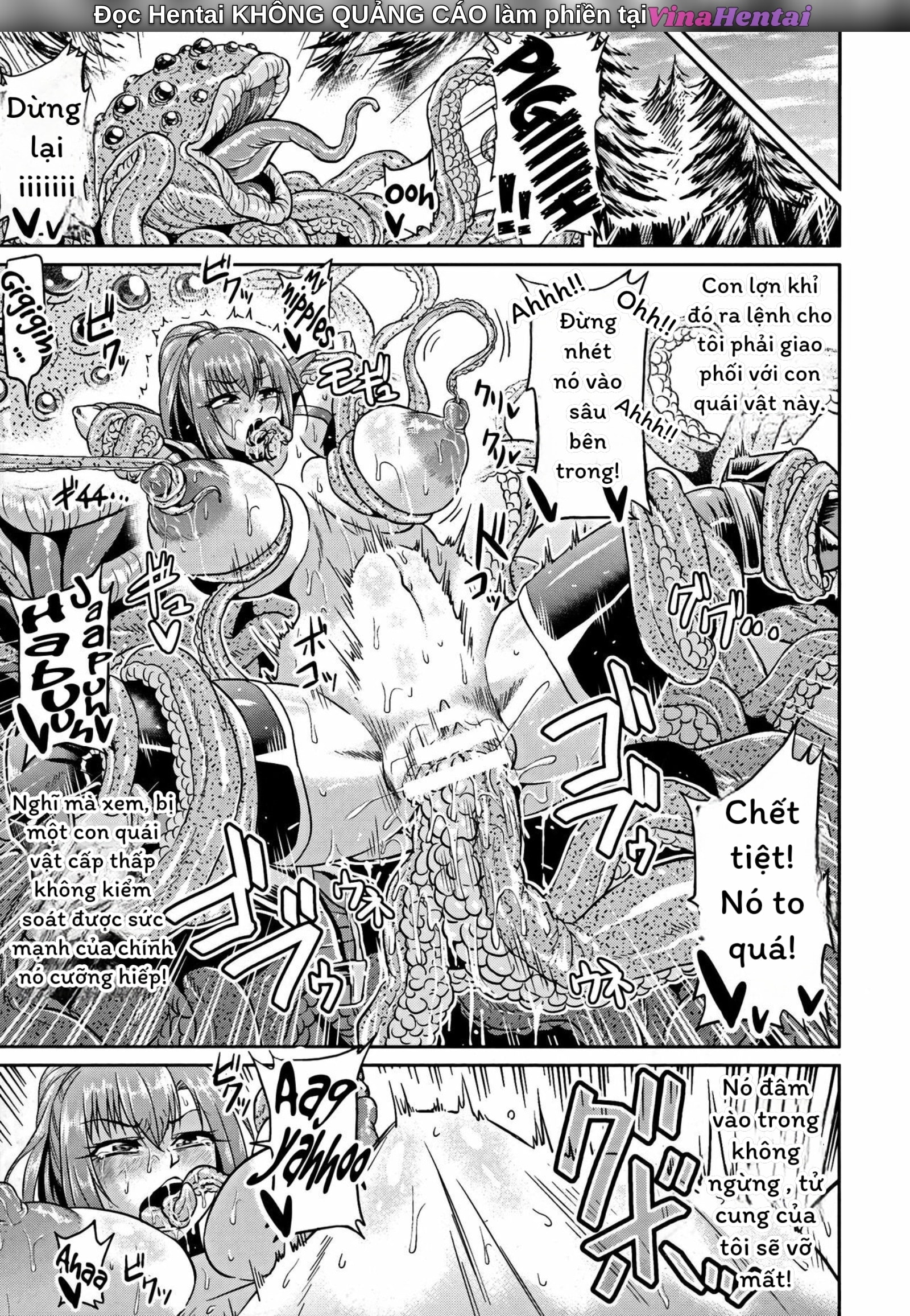 HentaiVN.net - Ảnh 13 - [Ahemaru] Onna Senshi to Goblin  - Oneshot