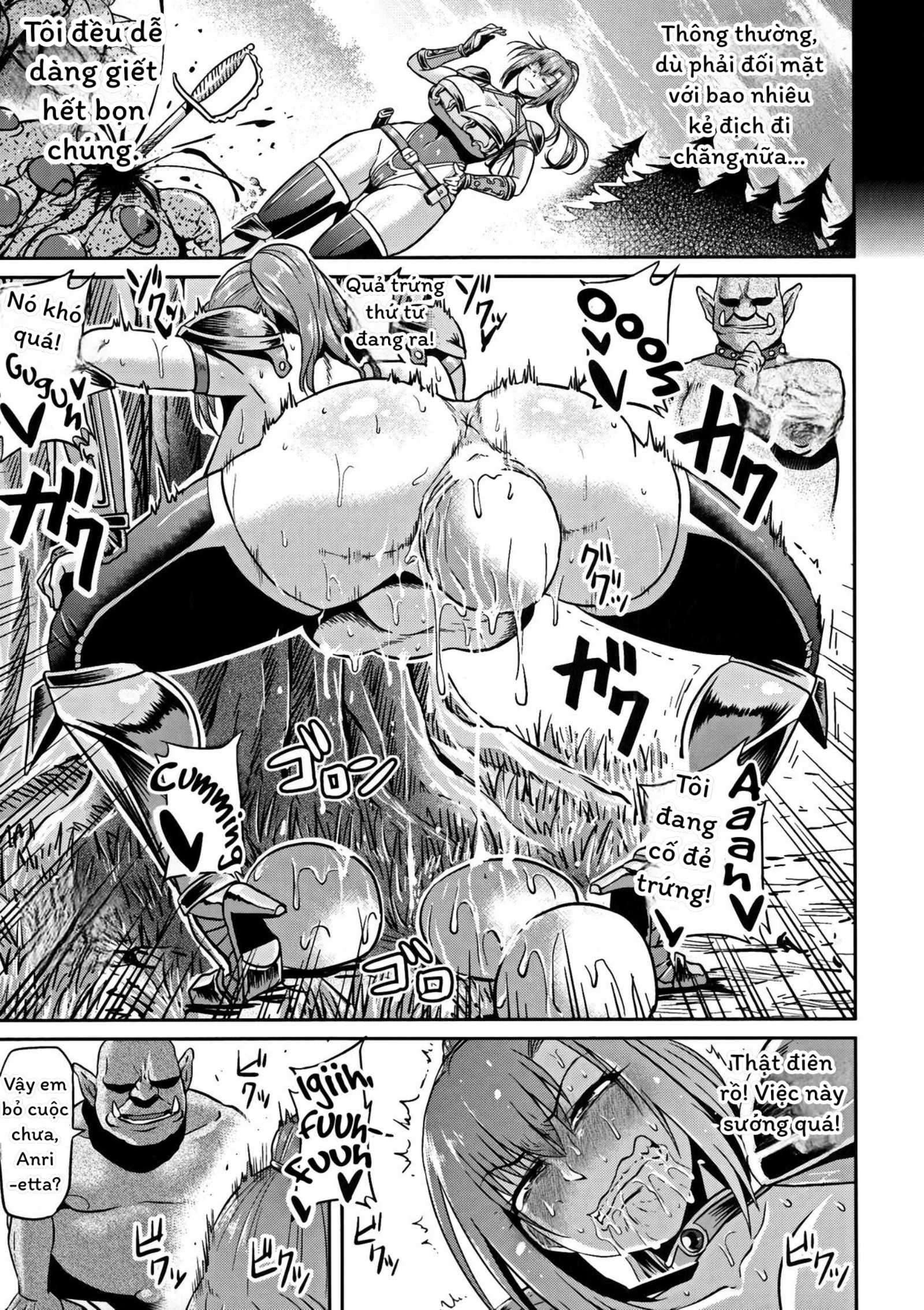 HentaiVN.net - Ảnh 15 - [Ahemaru] Onna Senshi to Goblin  - Oneshot