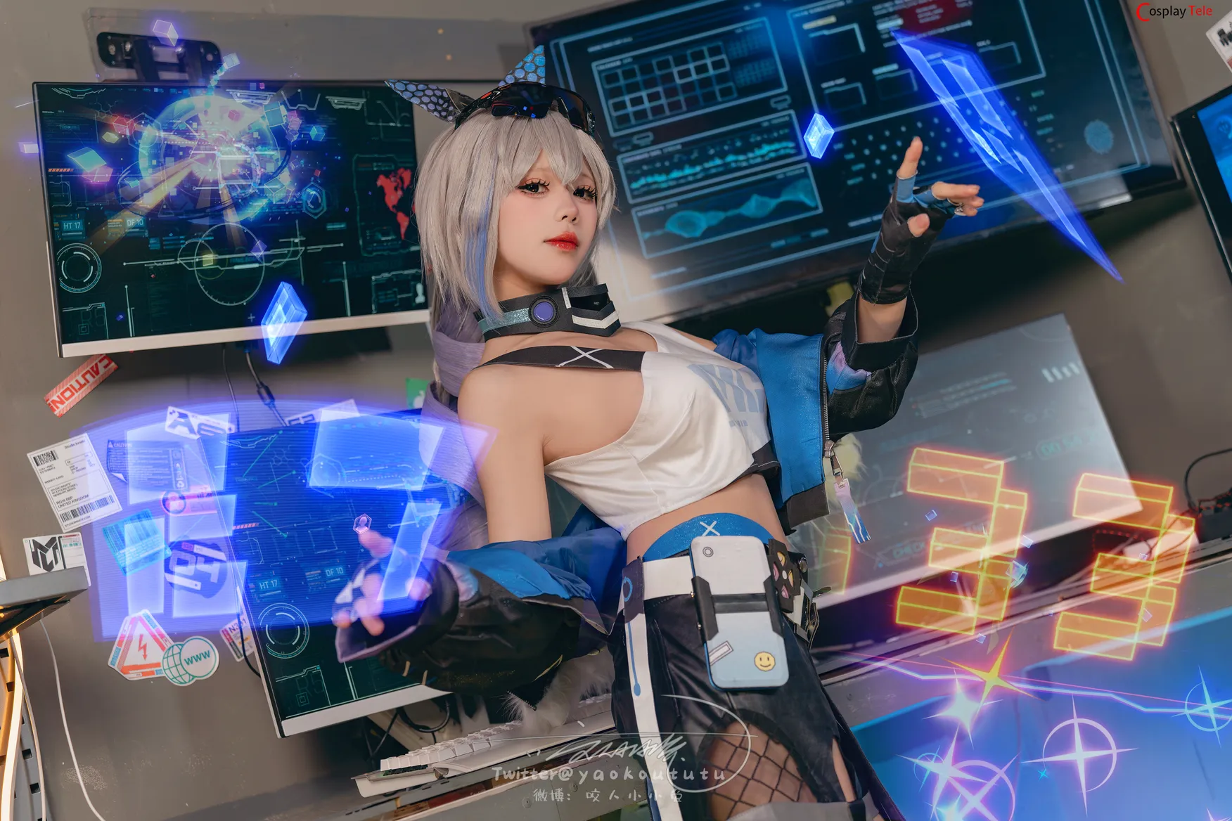 HentaiVN.net - Ảnh 15 - Silver Wolf - Honkai: Star Rail - 71 ảnh