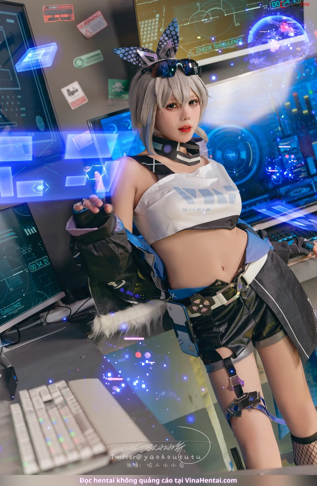 HentaiVN.net - Ảnh 19 - Silver Wolf - Honkai: Star Rail - 71 ảnh