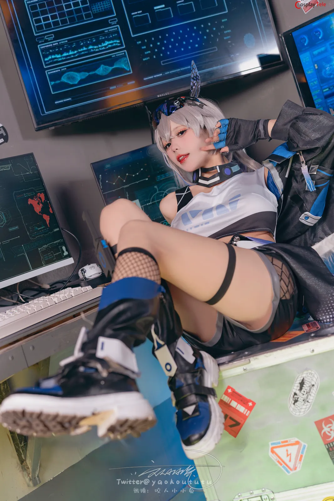 HentaiVN.net - Ảnh 33 - Silver Wolf - Honkai: Star Rail - 71 ảnh