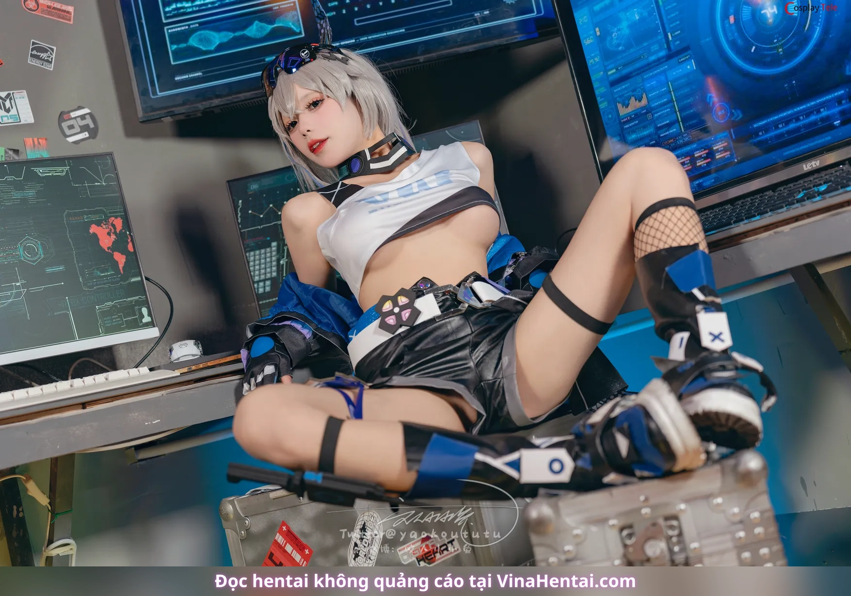 HentaiVN.net - Ảnh 39 - Silver Wolf - Honkai: Star Rail - 71 ảnh