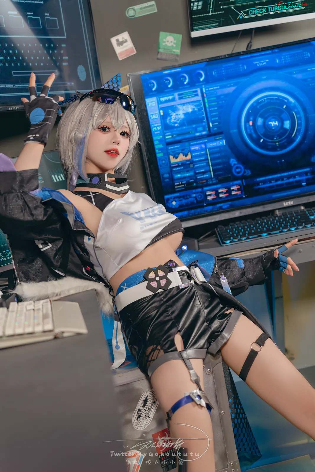 HentaiVN.net - Ảnh 42 - Silver Wolf - Honkai: Star Rail - 71 ảnh