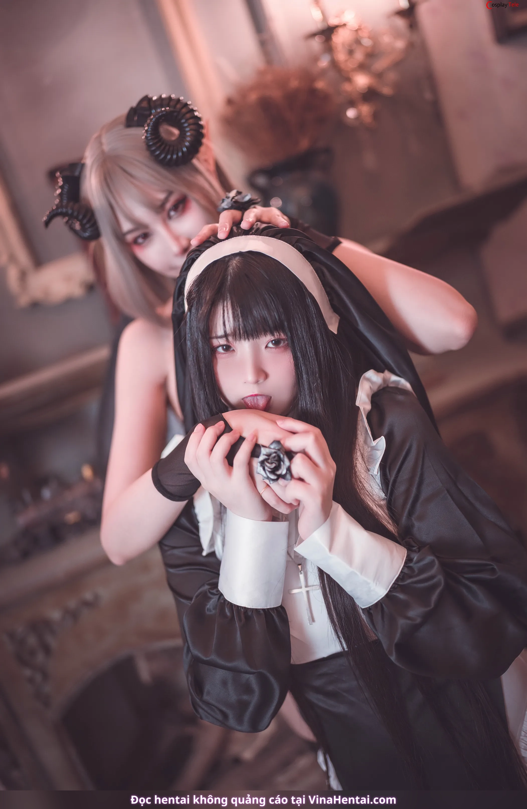 HentaiVN.net - Ảnh 9 - Nun and Devil - 7^2 photos