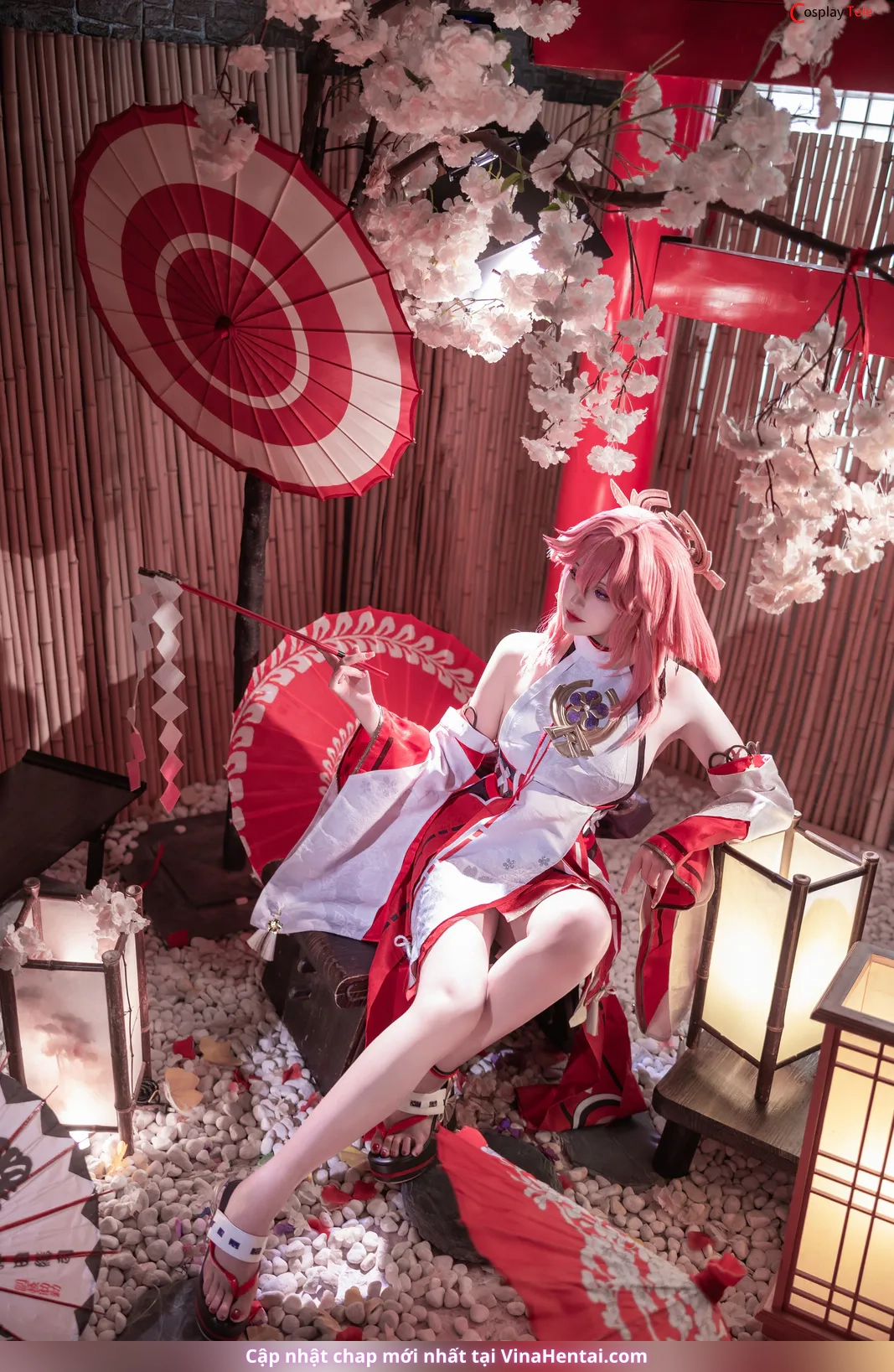 HentaiVN.net - Ảnh 4 - Miko- Genshin Impact - 91 photos