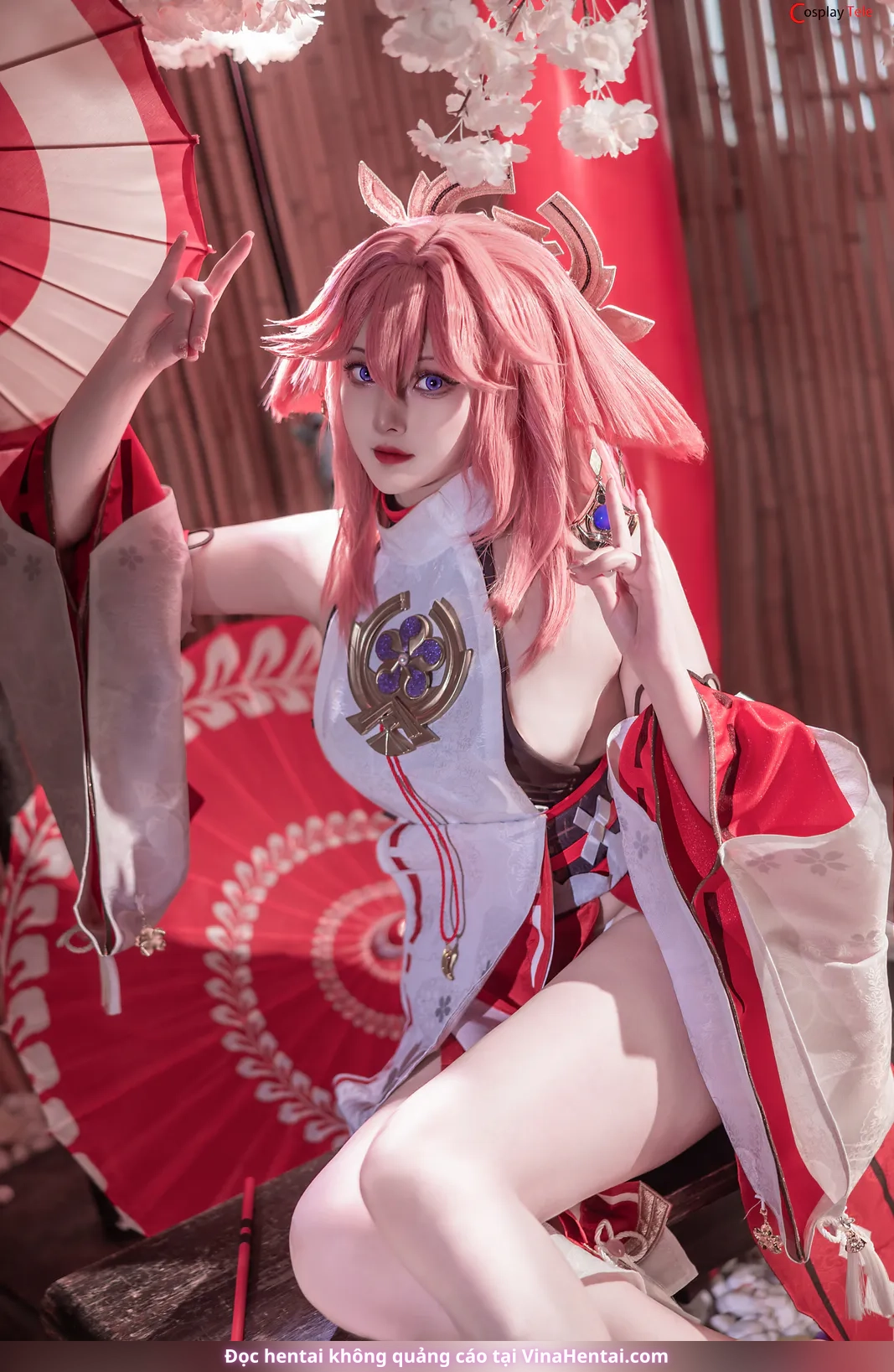 HentaiVN.net - Ảnh 19 - Miko- Genshin Impact - 91 photos