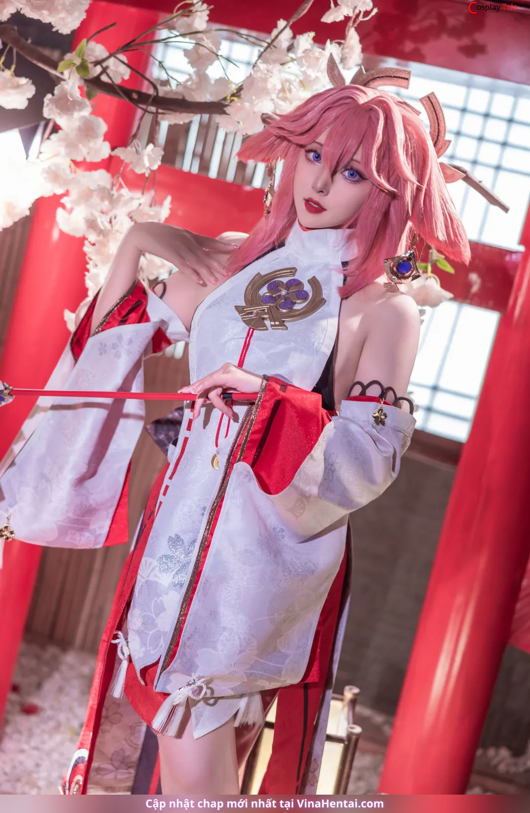 HentaiVN.net - Ảnh 24 - Miko- Genshin Impact - 91 photos