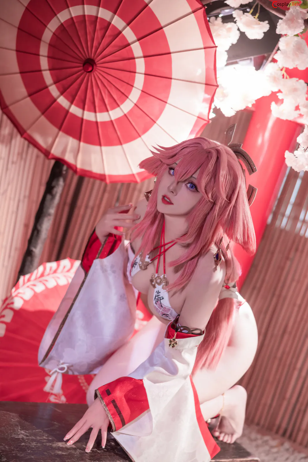 HentaiVN.net - Ảnh 45 - Miko- Genshin Impact - 91 photos
