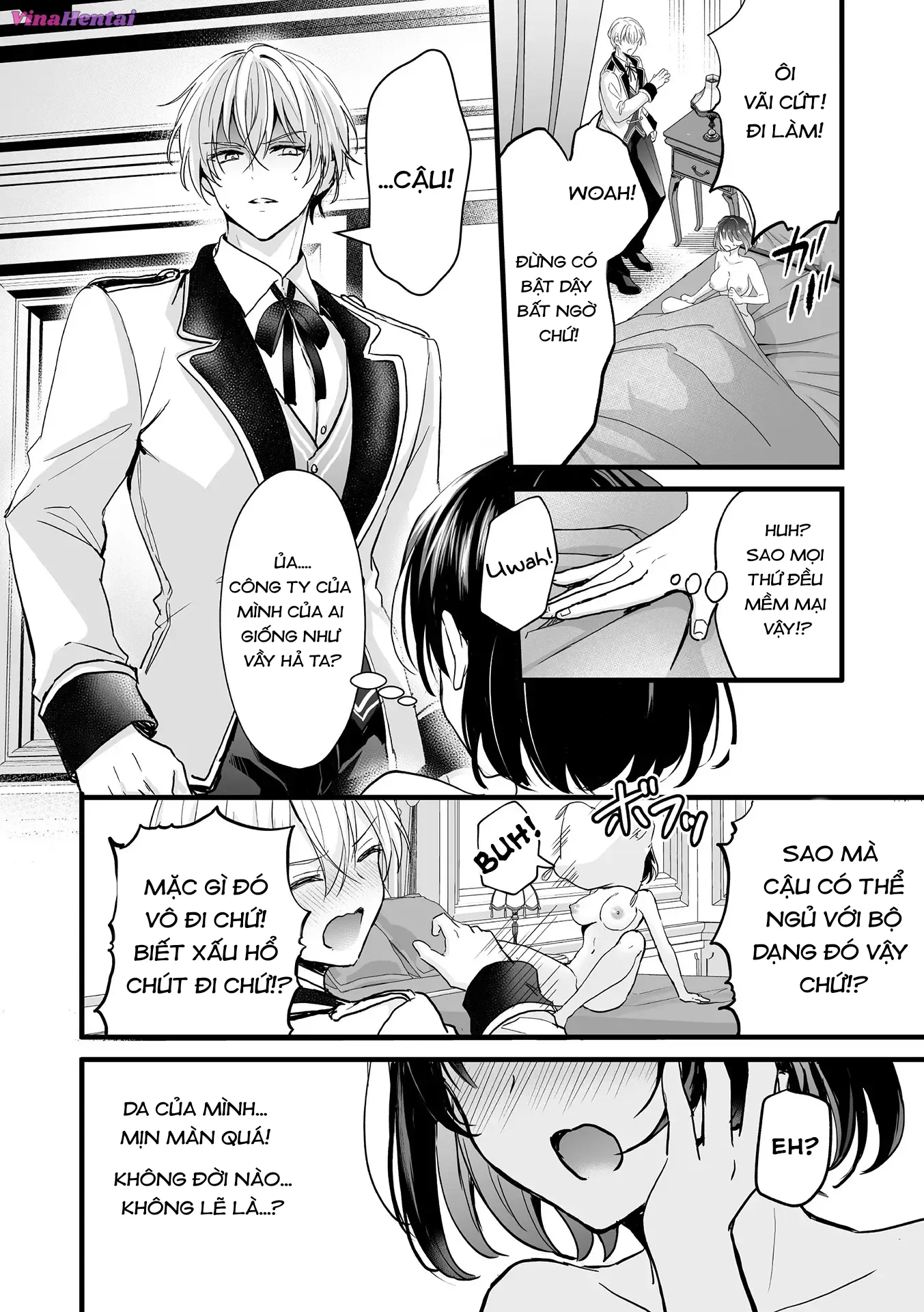 HentaiVN.net - Ảnh 8 - Akuyaku Reijou ni Natta Ore wa Otouto Wo Kanraku Shina Kereba Ikenai - Oneshot