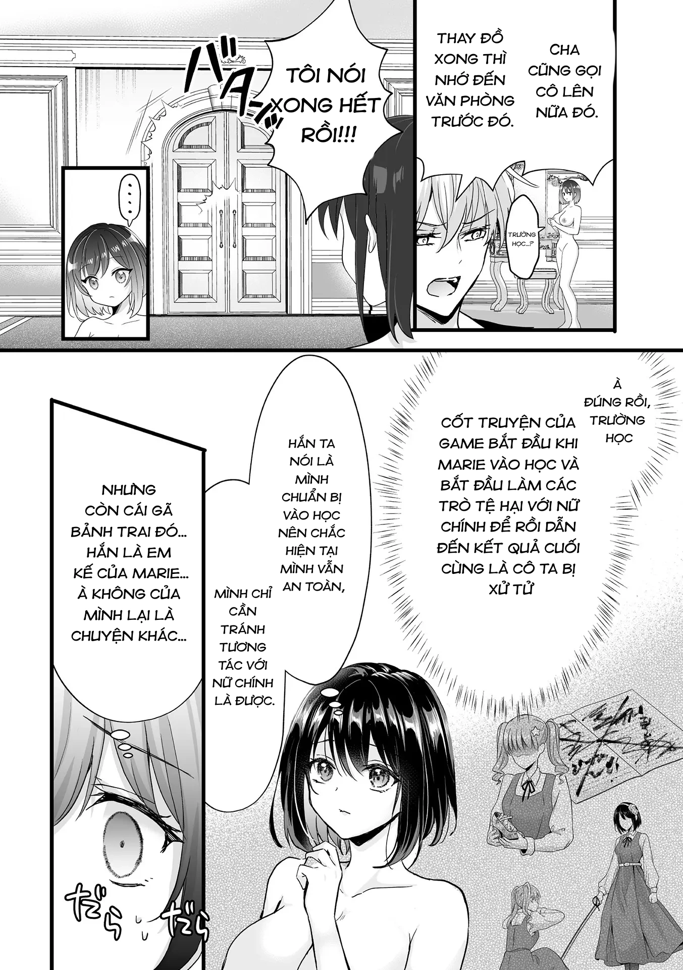 HentaiVN.net - Ảnh 11 - Akuyaku Reijou ni Natta Ore wa Otouto Wo Kanraku Shina Kereba Ikenai - Oneshot