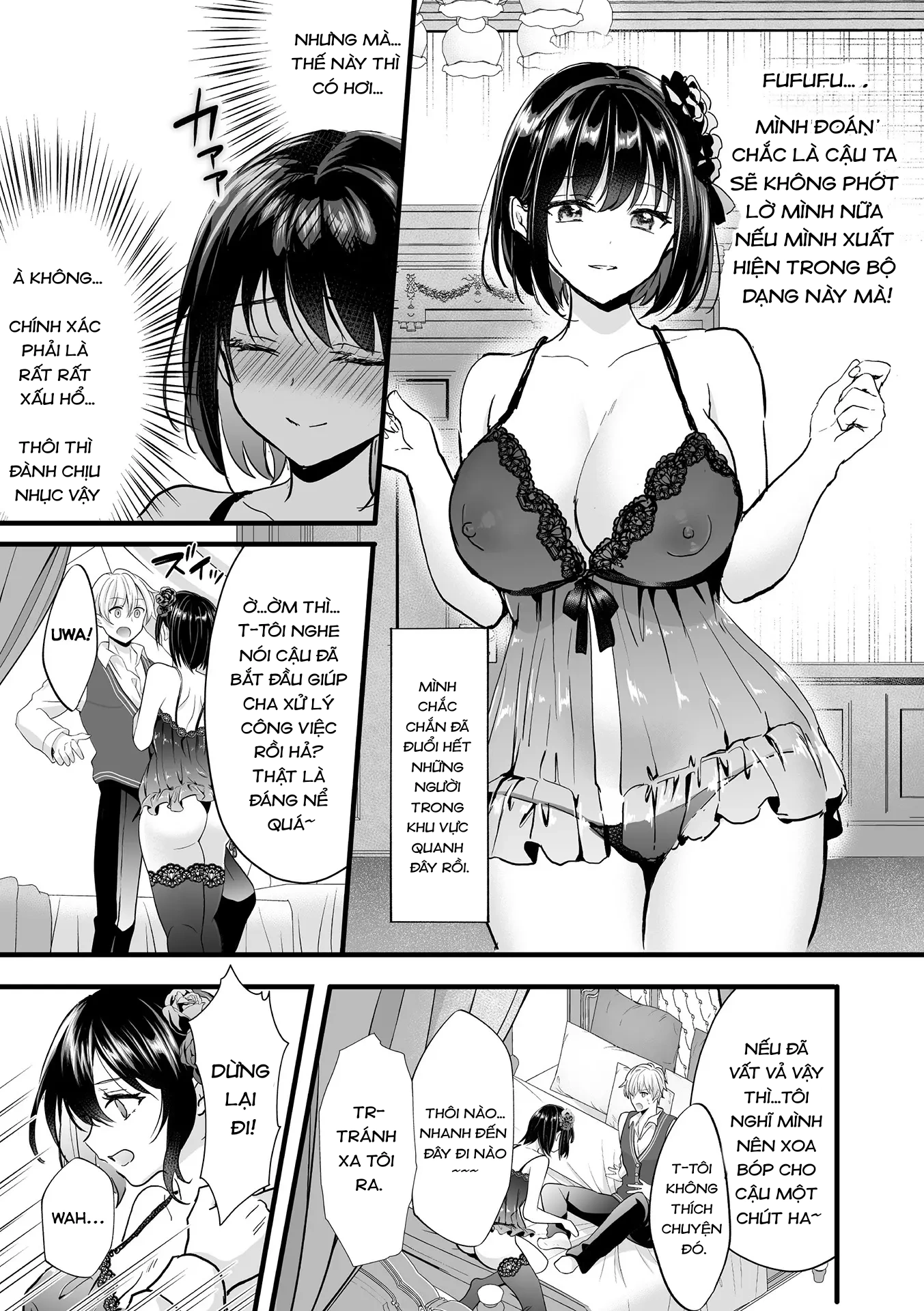 HentaiVN.net - Ảnh 16 - Akuyaku Reijou ni Natta Ore wa Otouto Wo Kanraku Shina Kereba Ikenai - Oneshot