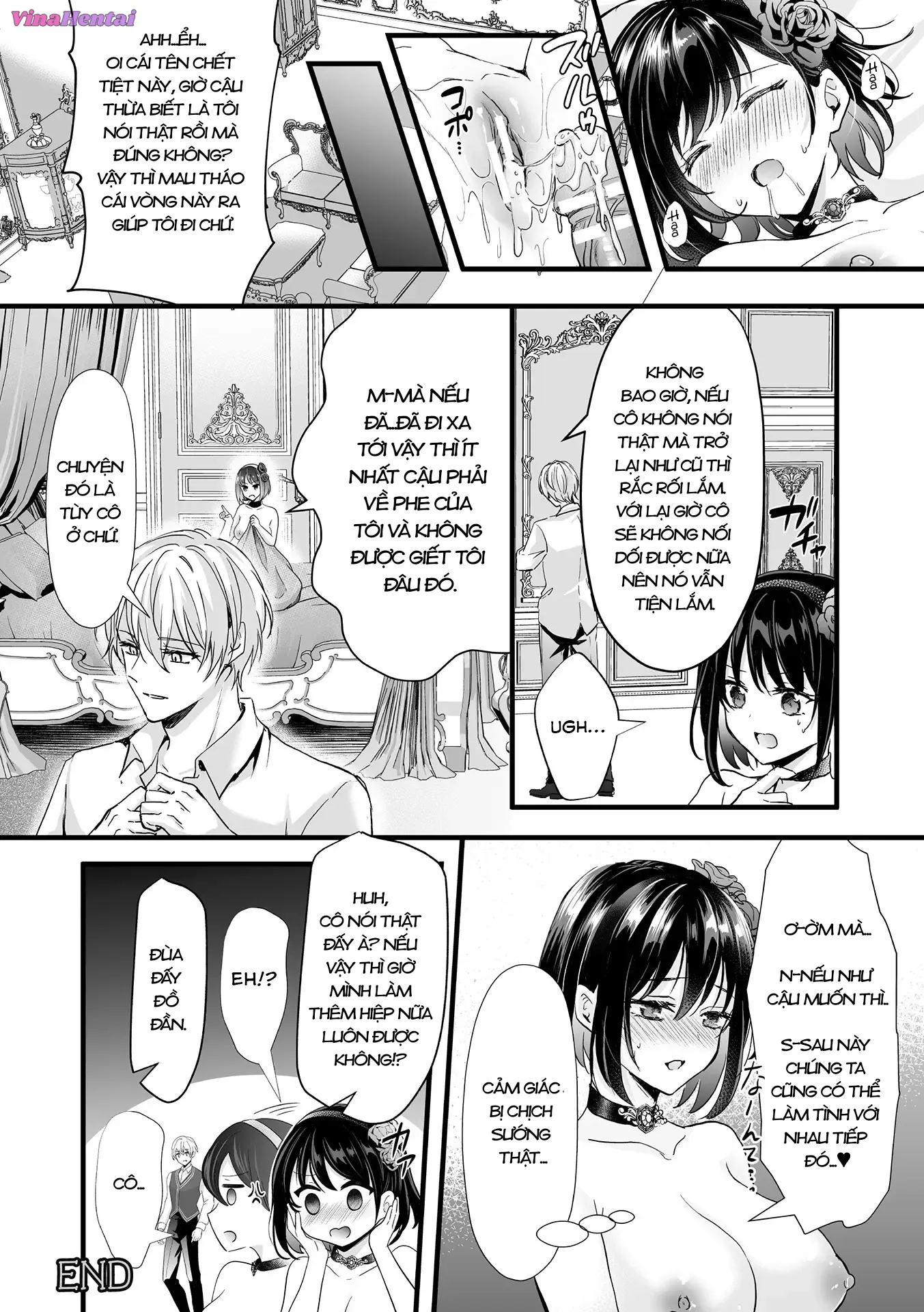 HentaiVN.net - Ảnh 30 - Akuyaku Reijou ni Natta Ore wa Otouto Wo Kanraku Shina Kereba Ikenai - Oneshot