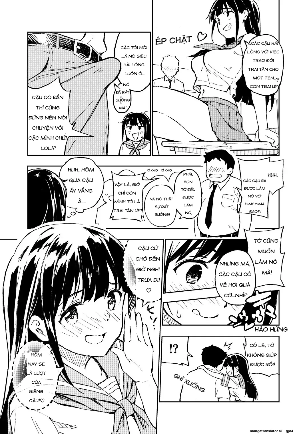 HentaiVN.net - Ảnh 6 - Miễn Là Tôi Không Có Thai Trong 1 Tháng, Tôi Sẽ Trở Lại Là Con Trai! - Chap 2