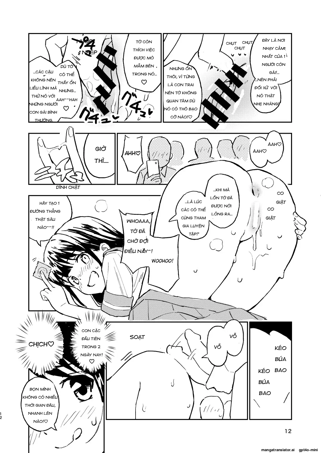HentaiVN.net - Ảnh 13 - Miễn Là Tôi Không Có Thai Trong 1 Tháng, Tôi Sẽ Trở Lại Là Con Trai! - Chap 2