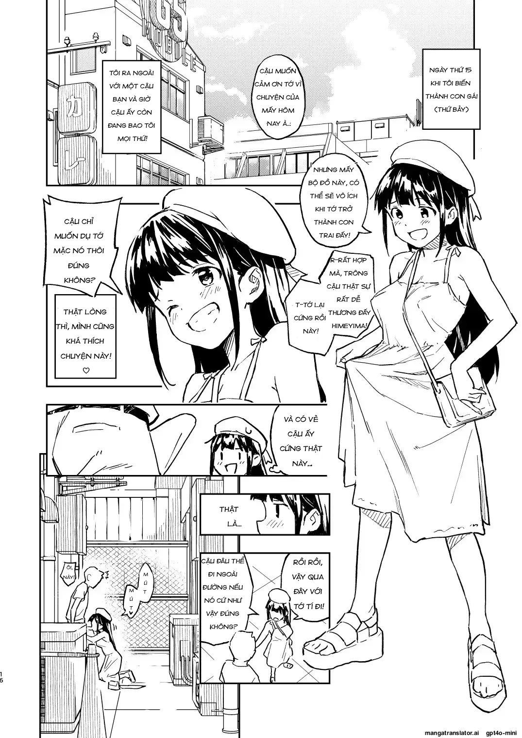 HentaiVN.net - Ảnh 17 - Miễn Là Tôi Không Có Thai Trong 1 Tháng, Tôi Sẽ Trở Lại Là Con Trai! - Chap 2