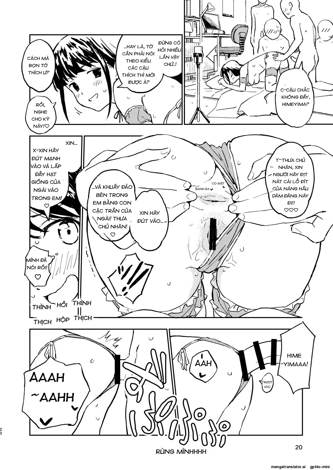 HentaiVN.net - Ảnh 21 - Miễn Là Tôi Không Có Thai Trong 1 Tháng, Tôi Sẽ Trở Lại Là Con Trai! - Chap 2