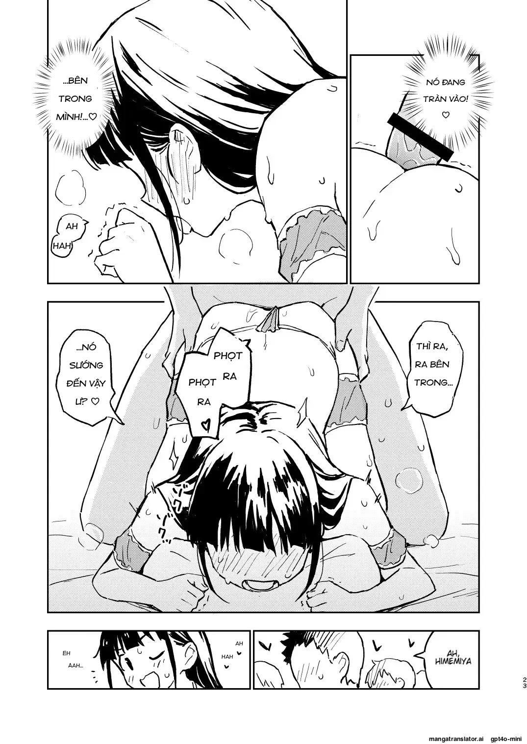 HentaiVN.net - Ảnh 24 - Miễn Là Tôi Không Có Thai Trong 1 Tháng, Tôi Sẽ Trở Lại Là Con Trai! - Chap 2
