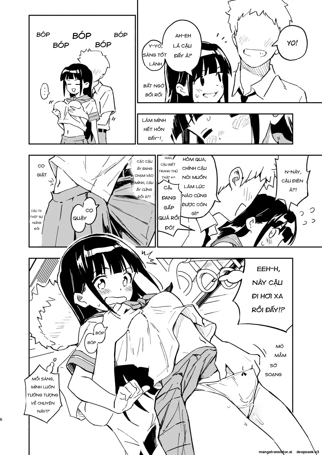 HentaiVN.net - Ảnh 6 - Miễn Là Tôi Không Có Thai Trong 1 Tháng, Tôi Sẽ Trở Lại Là Con Trai! - Chap 3