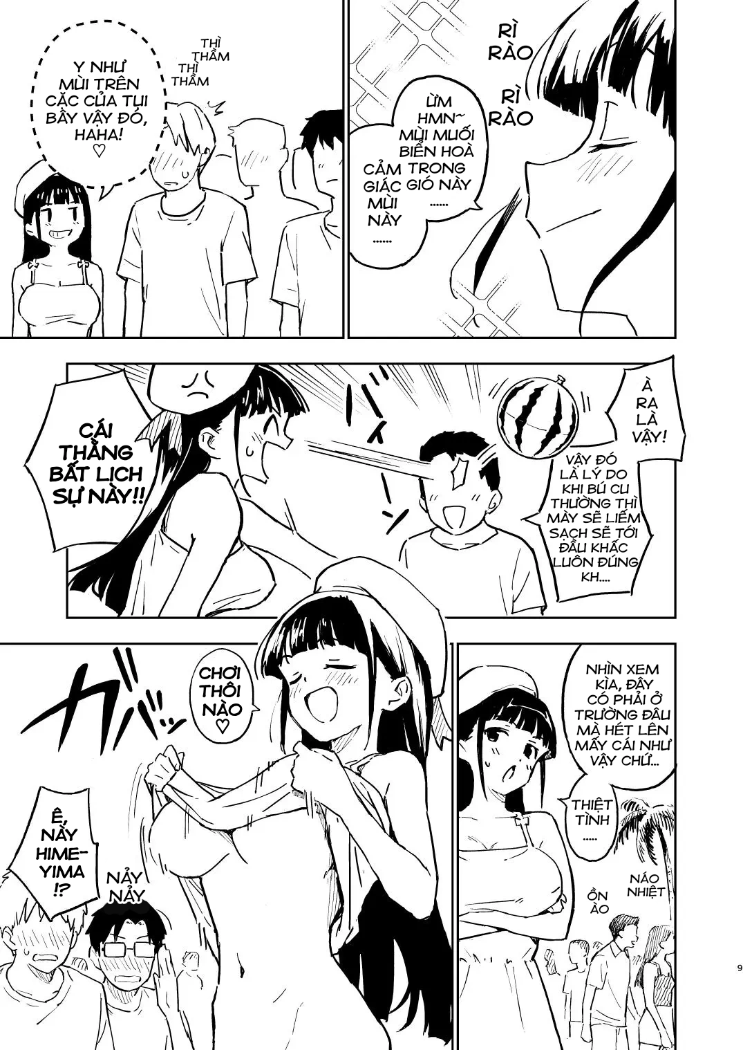 HentaiVN.net - Ảnh 9 - Miễn Là Tôi Không Có Thai Trong 1 Tháng, Tôi Sẽ Trở Lại Là Con Trai! - Chap 4
