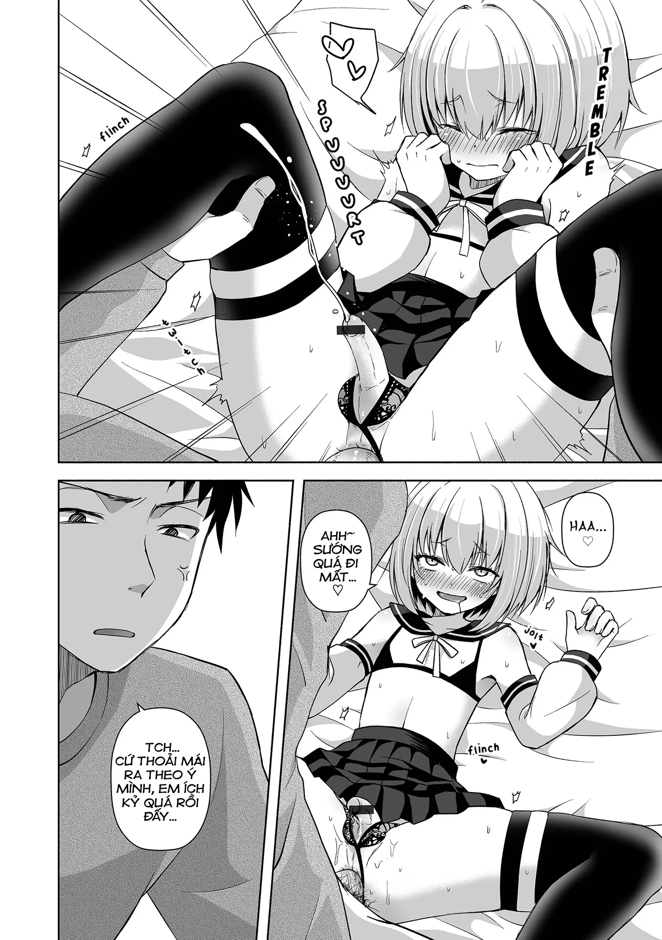 HentaiVN.net - Ảnh 12 - Fooling Around With A Hypersentitive Femboi!!! - Oneshot