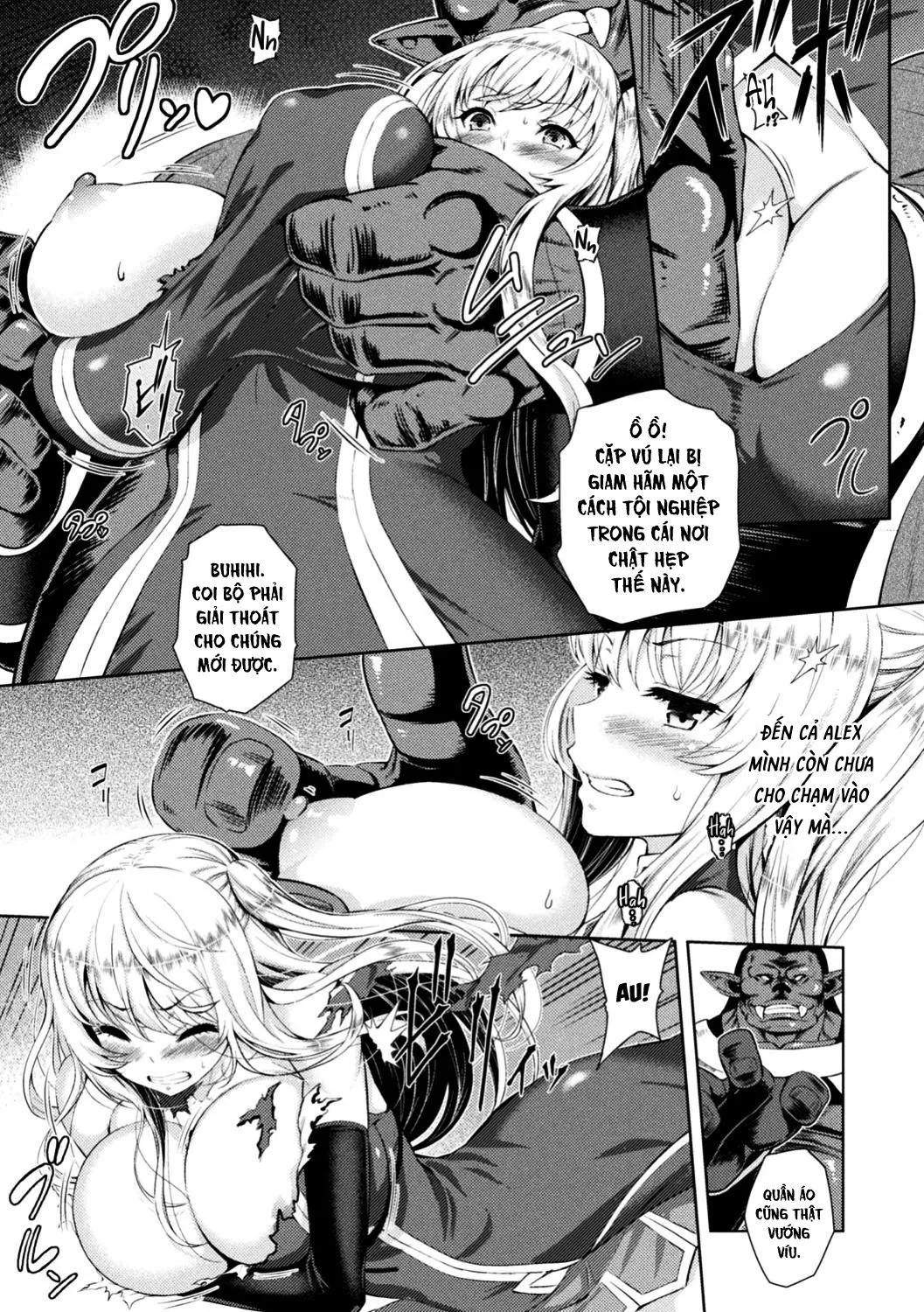 HentaiVN.net - Ảnh 12 - Erona ~The Fall Of A Beautiful Knight Cursed With The Lewd Mark Of An Orc~ - Chap 1