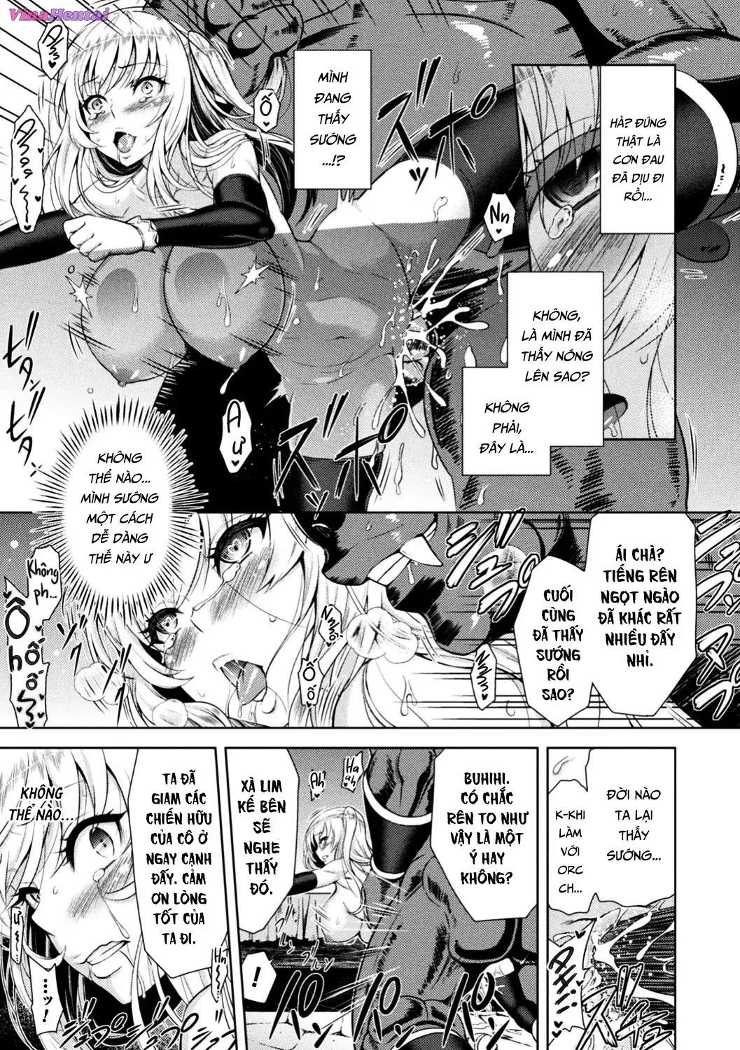 HentaiVN.net - Ảnh 20 - Erona ~The Fall Of A Beautiful Knight Cursed With The Lewd Mark Of An Orc~ - Chap 1