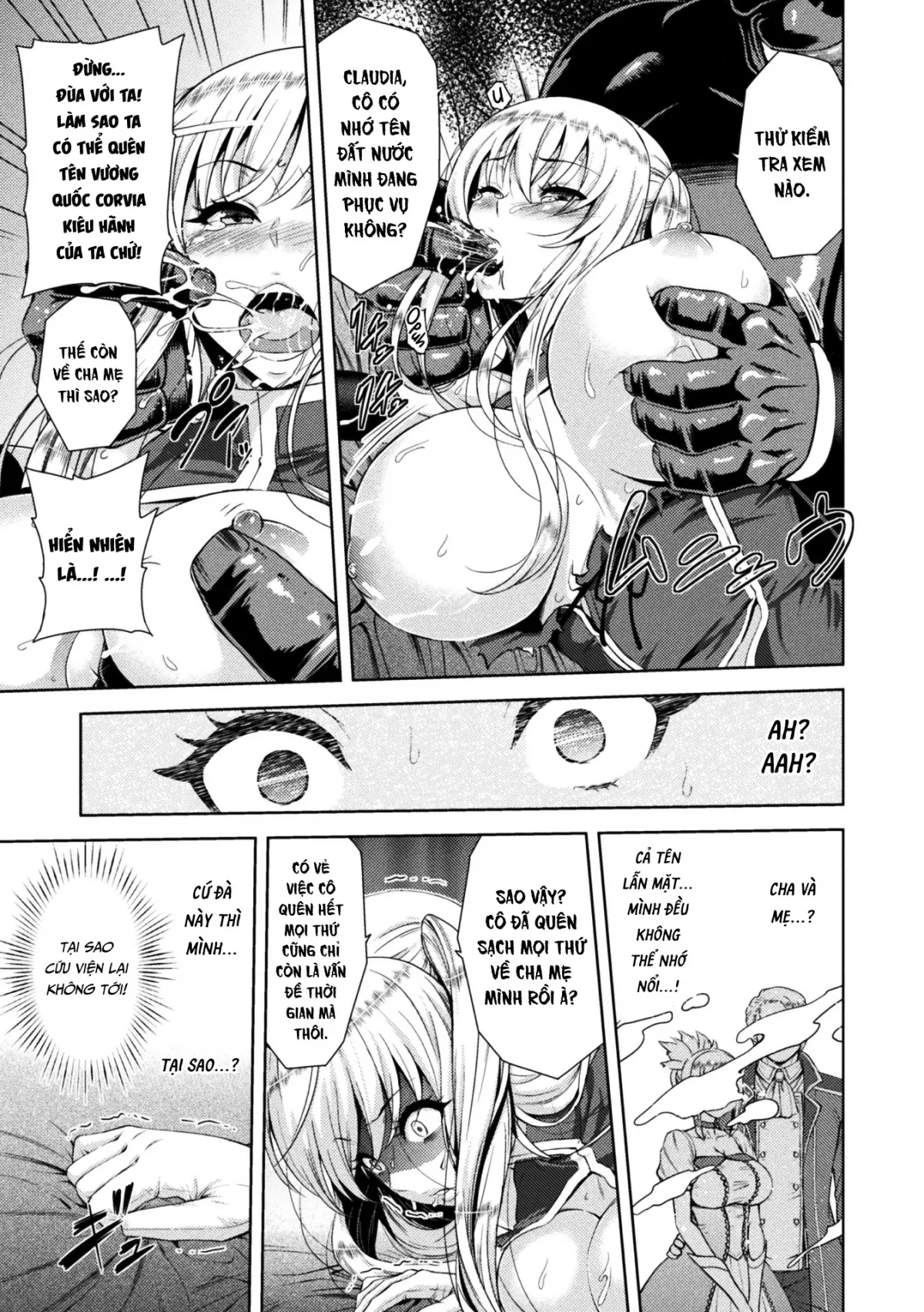 HentaiVN.net - Ảnh 14 - Erona ~The Fall Of A Beautiful Knight Cursed With The Lewd Mark Of An Orc~ - Chap 2
