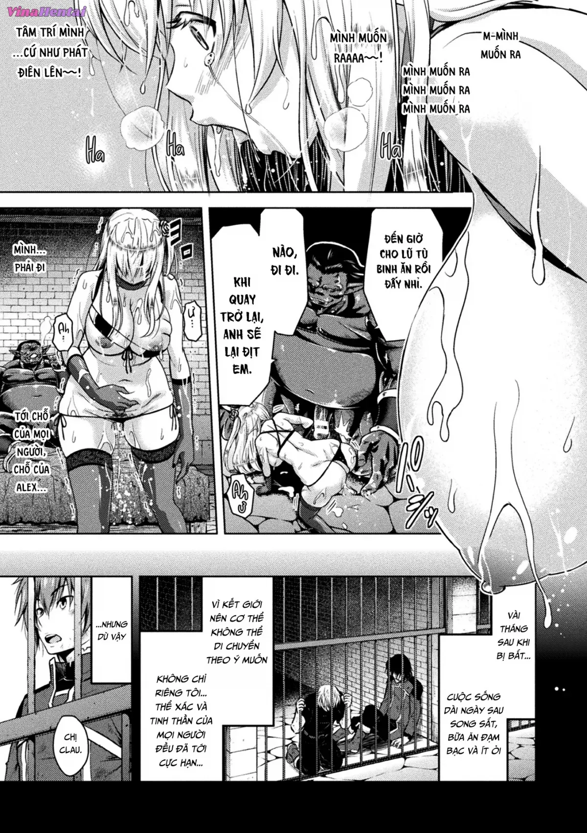 HentaiVN.net - Ảnh 8 - Erona ~The Fall Of A Beautiful Knight Cursed With The Lewd Mark Of An Orc~ - Chap 3