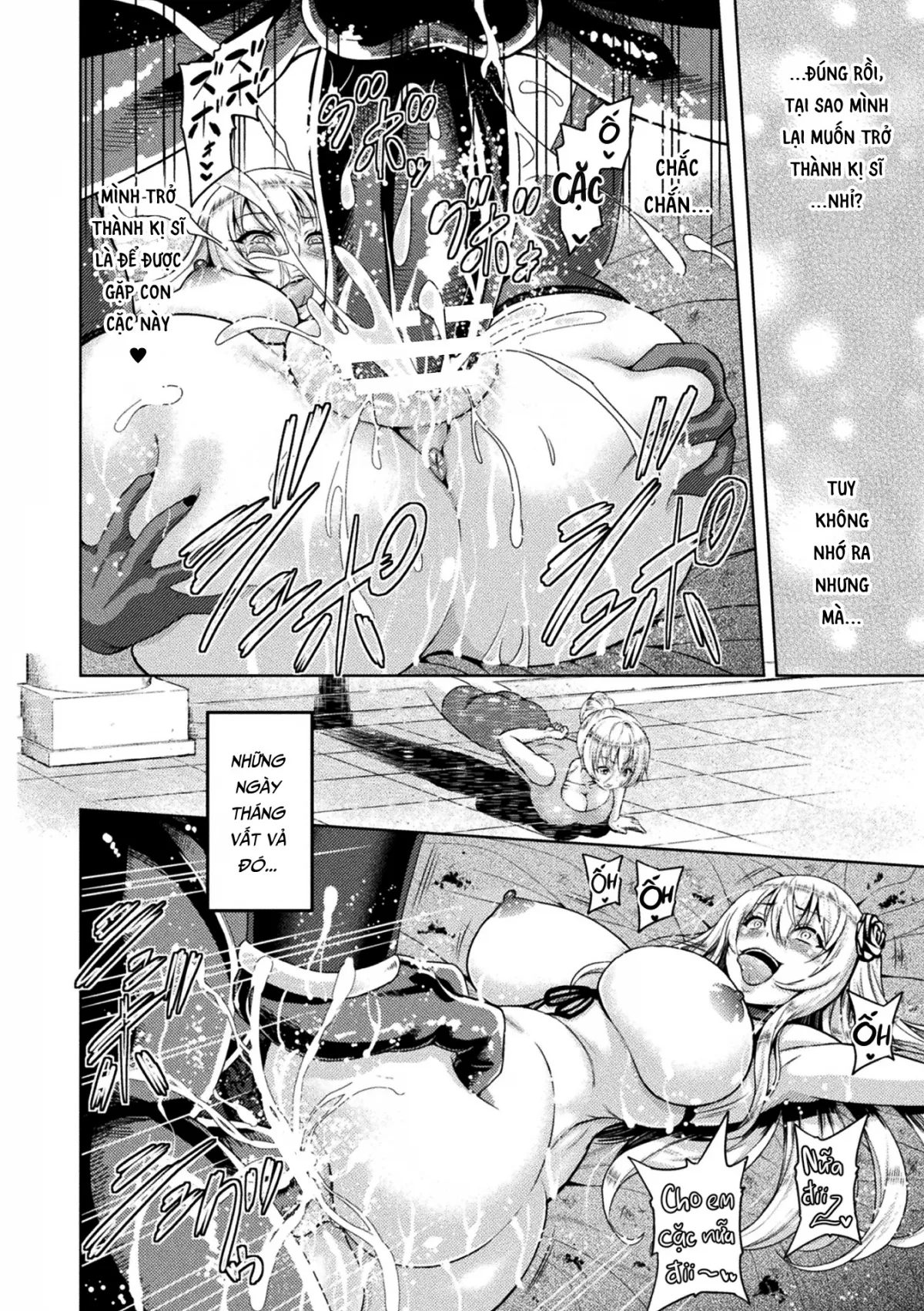 HentaiVN.net - Ảnh 21 - Erona ~The Fall Of A Beautiful Knight Cursed With The Lewd Mark Of An Orc~ - Chap 3