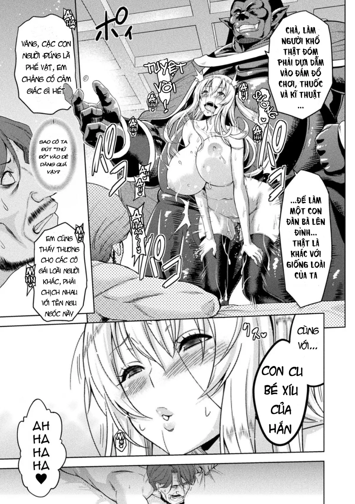 HentaiVN.net - Ảnh 23 - Erona ~The Fall Of A Beautiful Knight Cursed With The Lewd Mark Of An Orc~ - Chap 4