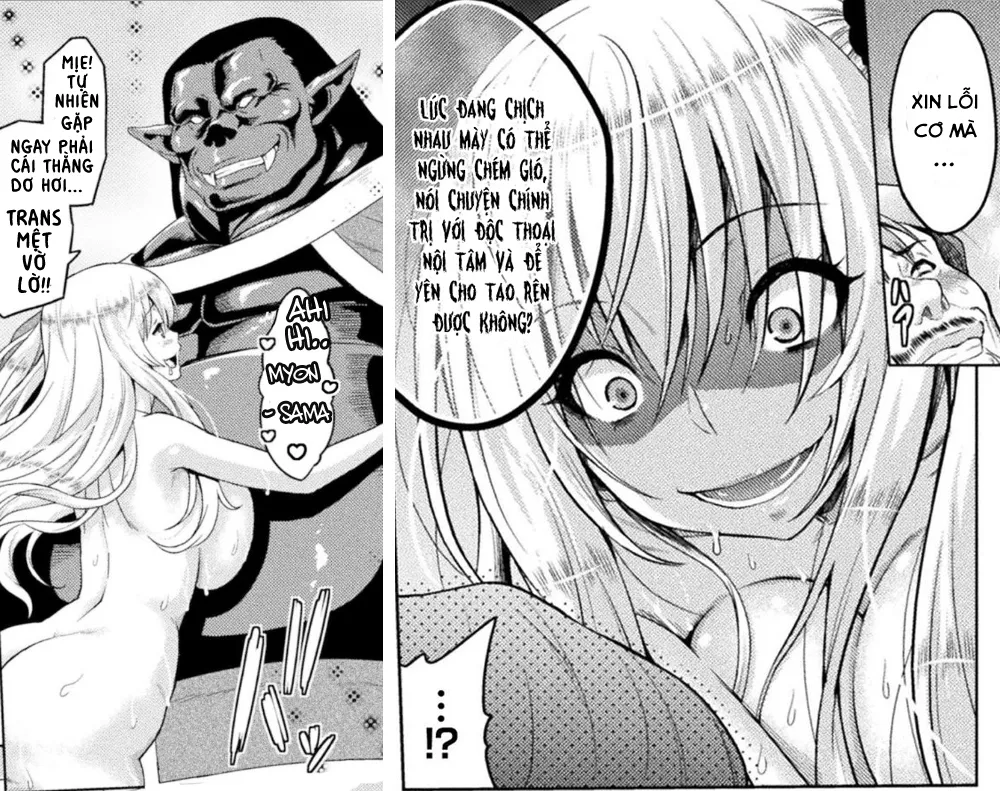 HentaiVN.net - Ảnh 27 - Erona ~The Fall Of A Beautiful Knight Cursed With The Lewd Mark Of An Orc~ - Chap 4