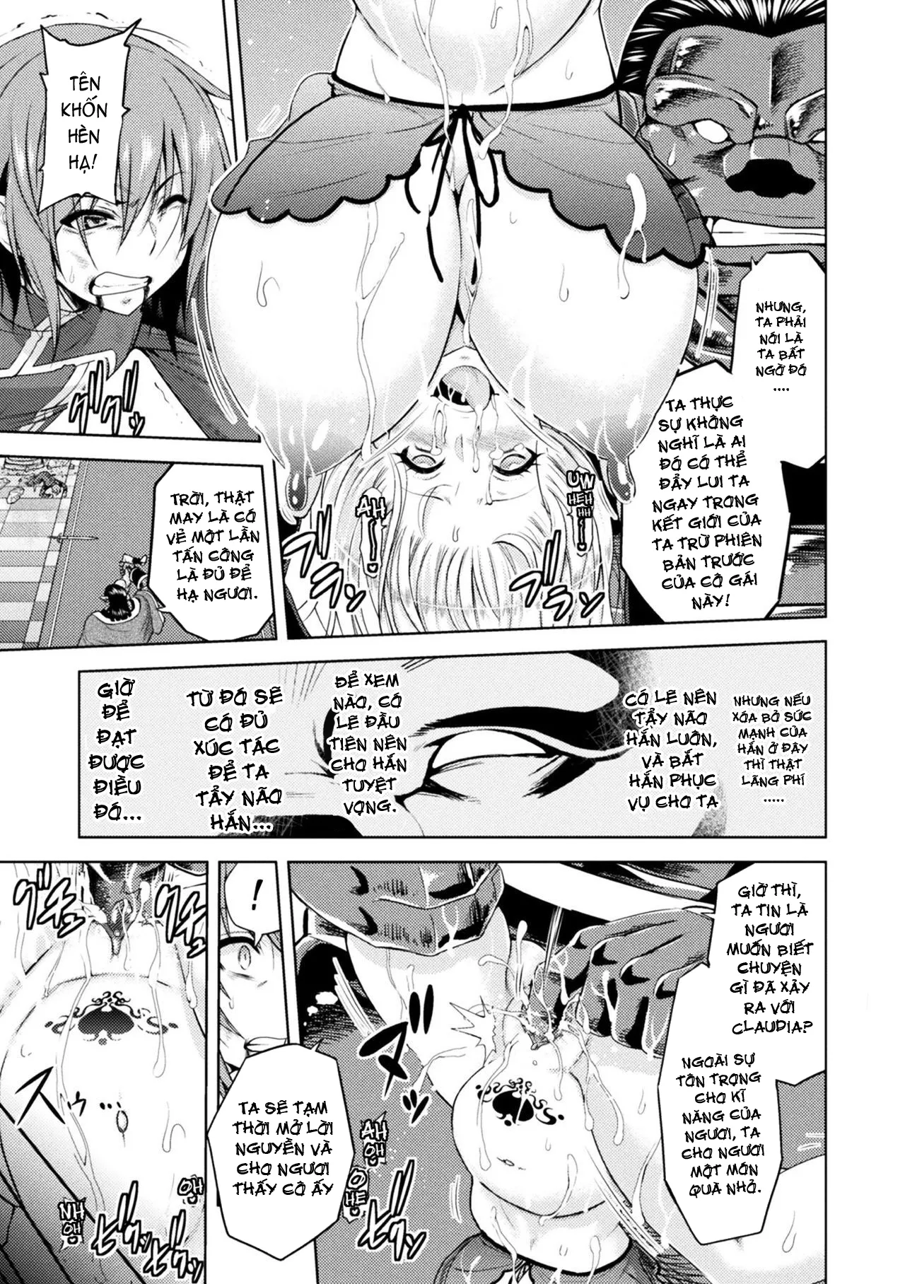 HentaiVN.net - Ảnh 18 - Erona ~The Fall Of A Beautiful Knight Cursed With The Lewd Mark Of An Orc~ - Chap 5