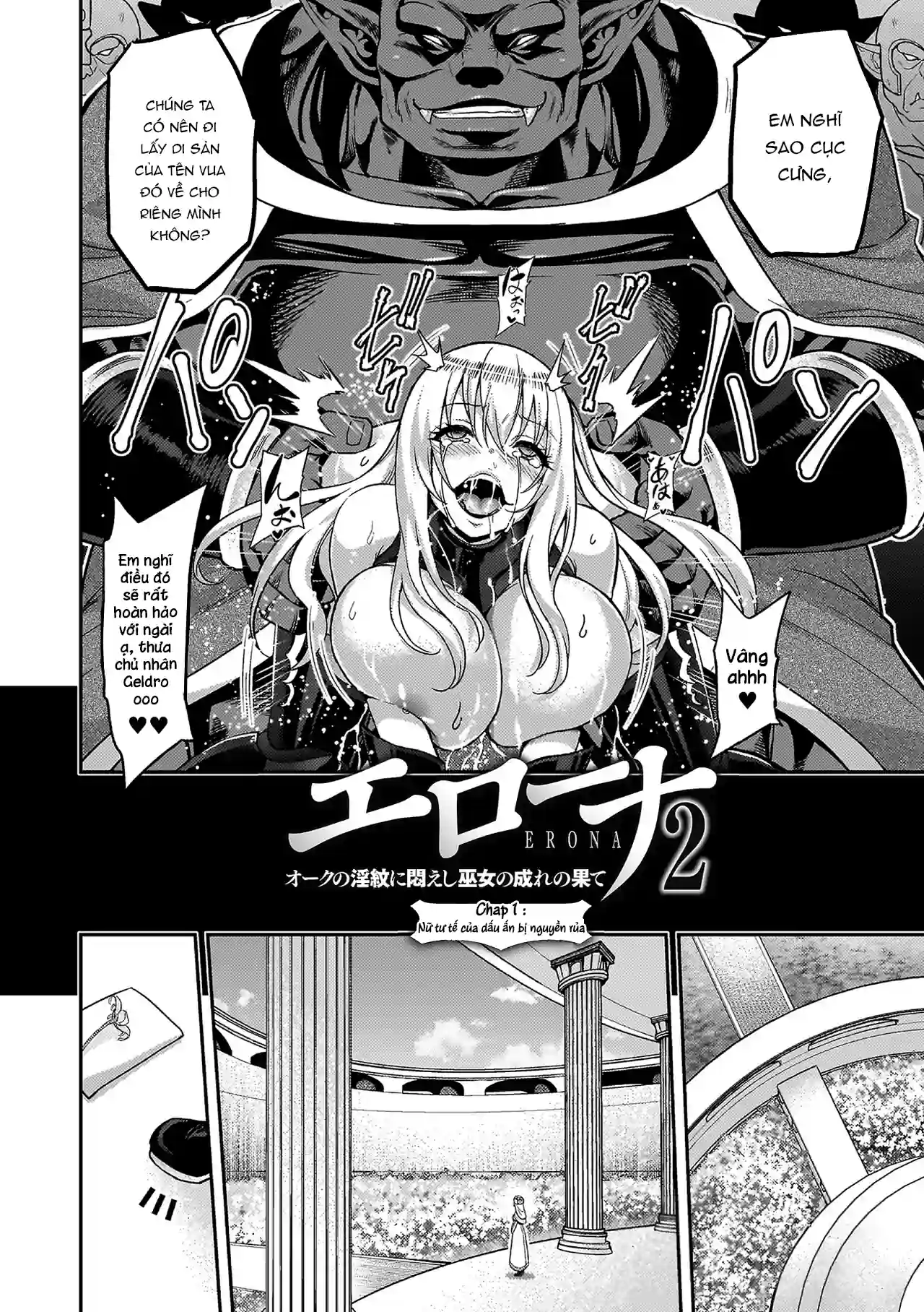 HentaiVN.net - Ảnh 8 - Erona 2 kết cục của nữ tu sa ngã bởi dâm văn của Orc - Chap 1