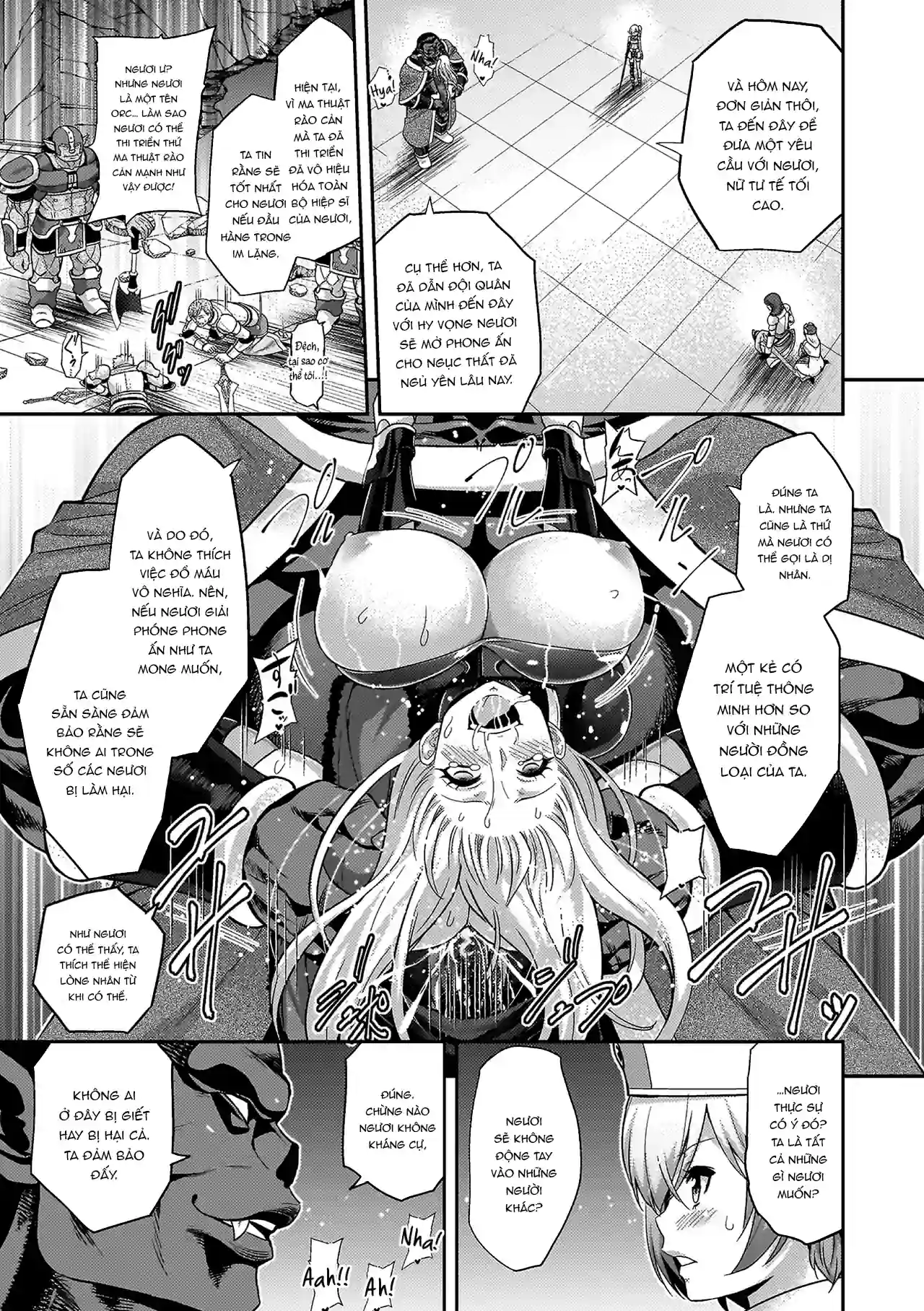HentaiVN.net - Ảnh 17 - Erona 2 kết cục của nữ tu sa ngã bởi dâm văn của Orc - Chap 1