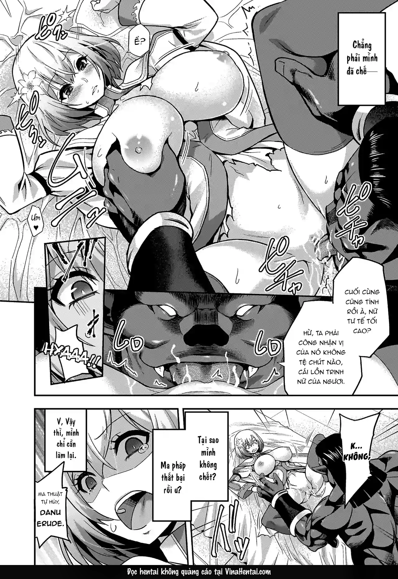HentaiVN.net - Ảnh 20 - Erona 2 kết cục của nữ tu sa ngã bởi dâm văn của Orc - Chap 1